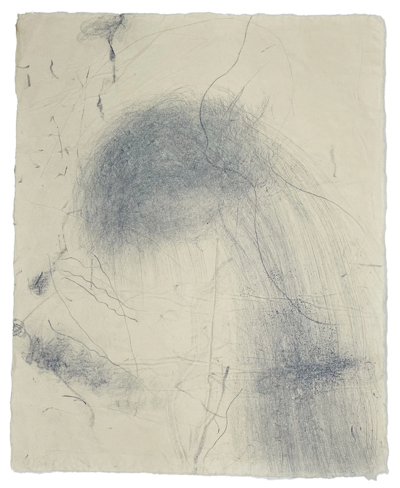 Observation 2 (Between breath and bone, a door)_Carbon on Reclaimed Paper_26cmx21.5cm_$370_Emily-Sarah Boldeman.jpg