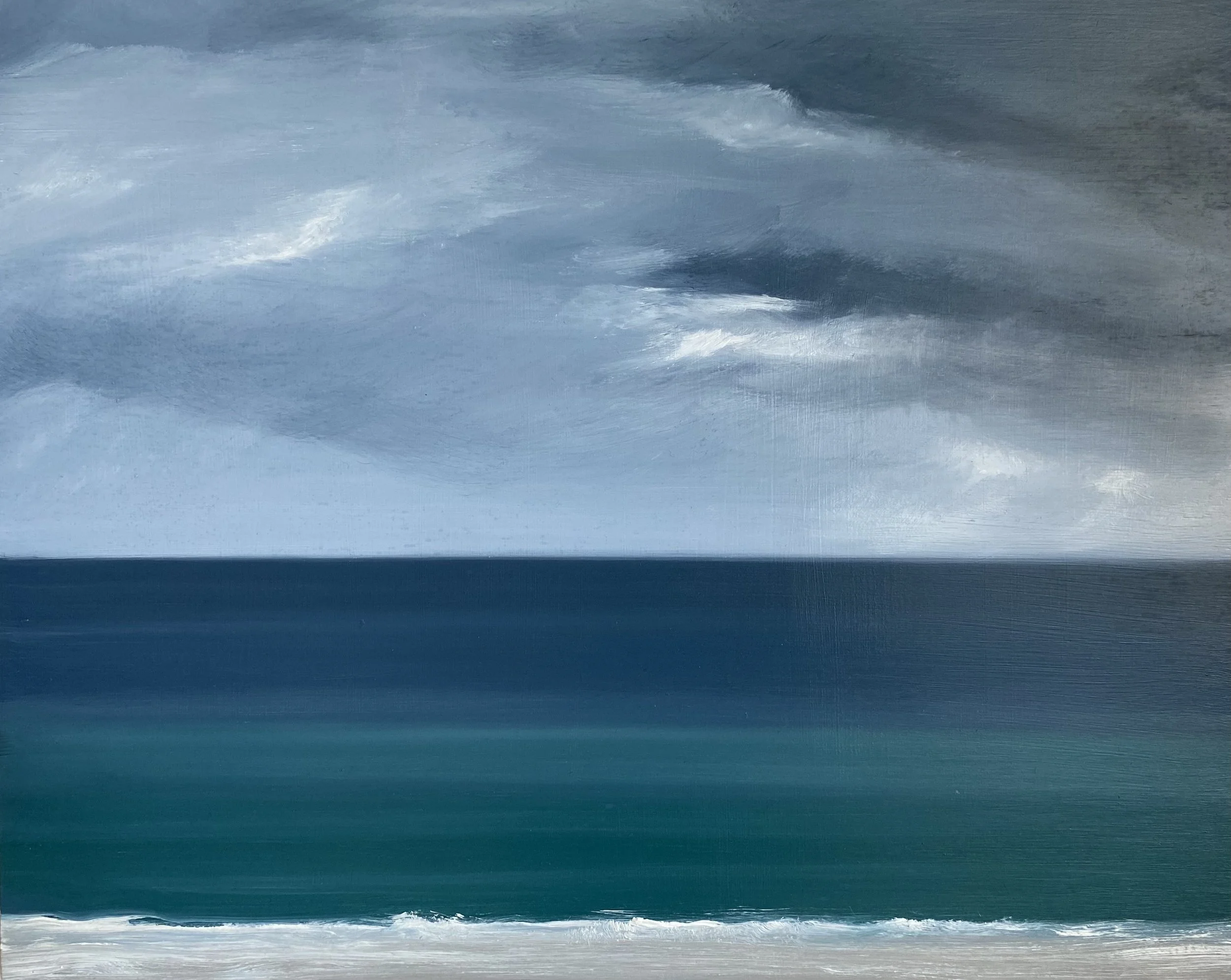 Turquoise sea before the storm - Caitlin Reilly