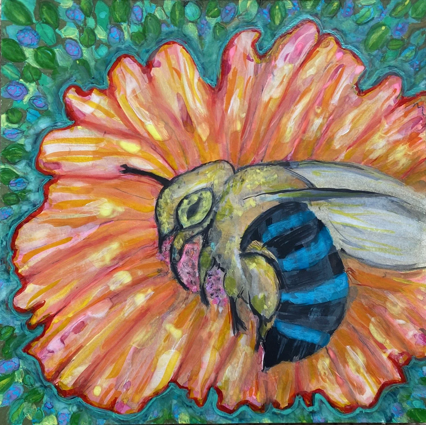 Hibiscus & Bee_ JMoonie .jpeg