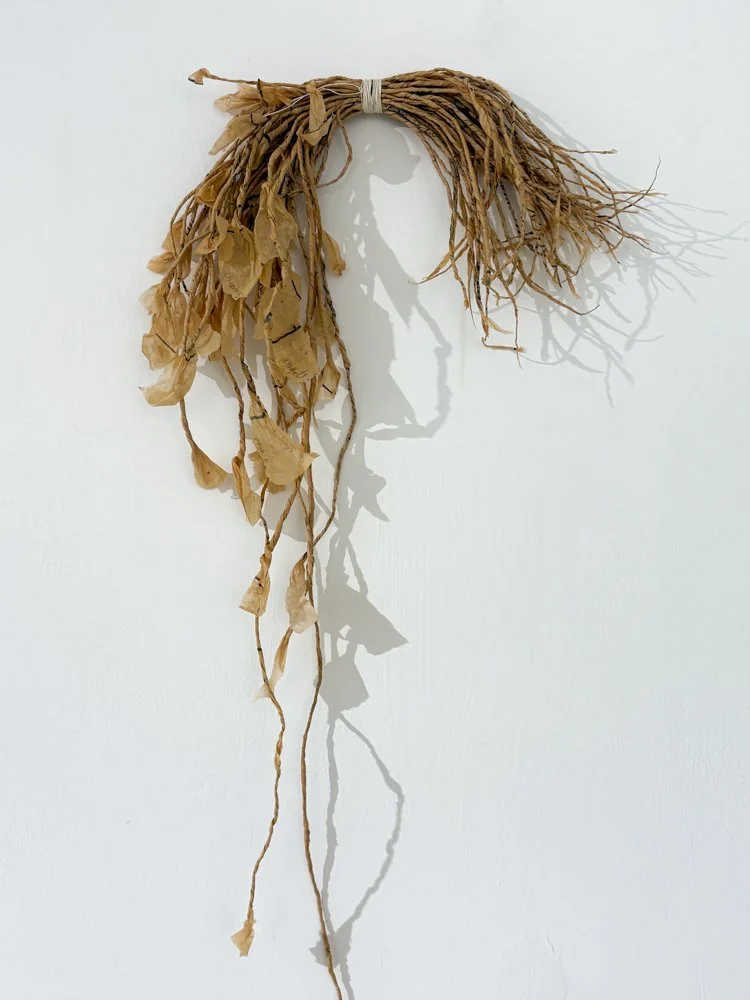 Bound_paper and linen thread_20x12x2cm_Kate Ford.jpg