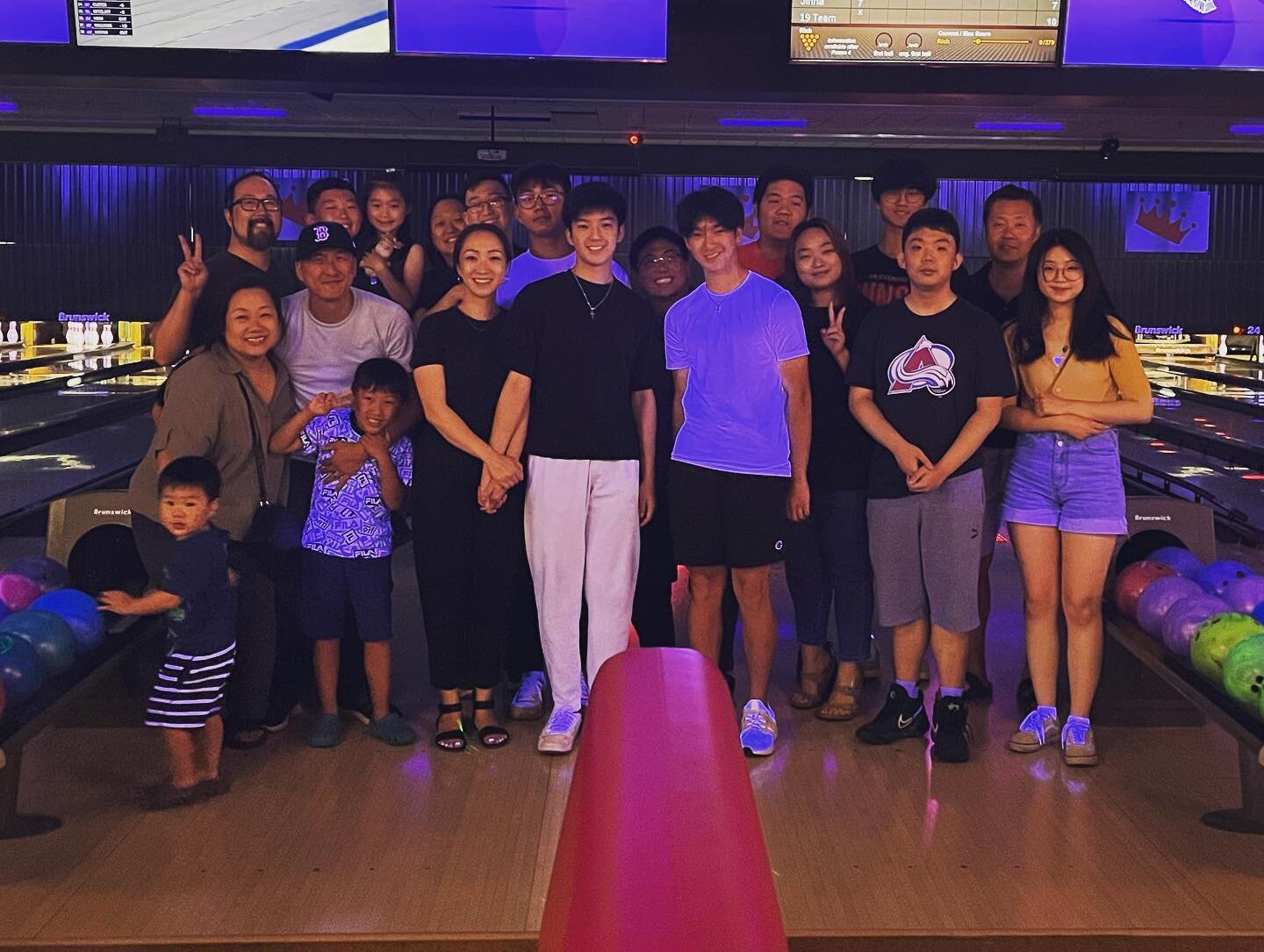 Fellowship bowling 🎳 night with DPC EM. Thank you everyone for a great time. #downsviewpresbyterianchurch#englishministry#다운스뷰장로교회