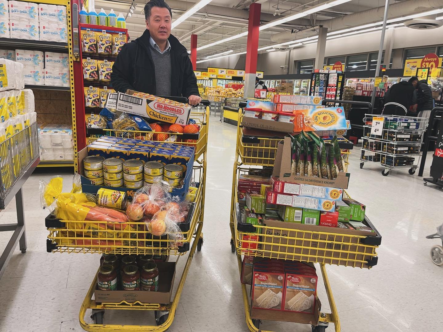 Major 🛒 for Toronto IC Christmas grocery giveaway #theseasonofgiving 🎁#givingisblessing#Godissogood#downsviewpresbyterianchurch#Englishministry#downsviewpc