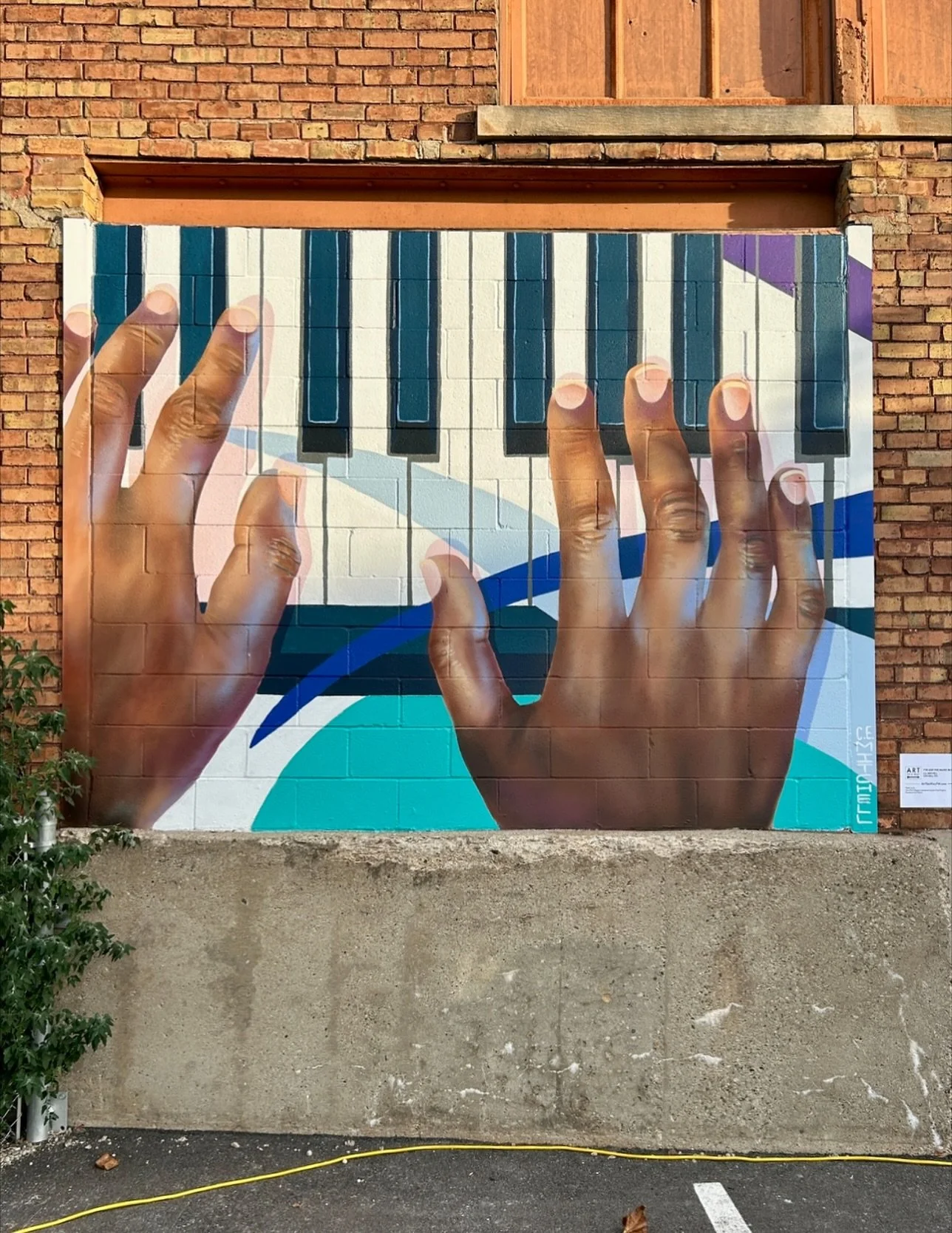 &ldquo;I&rsquo;ve Got the Music in Me&rdquo; 2025, Fort Wayne, IN
.
.
.
#fortwayne #artthiswayfw #mural #muralpainting #muralartist #publicart #performingarts