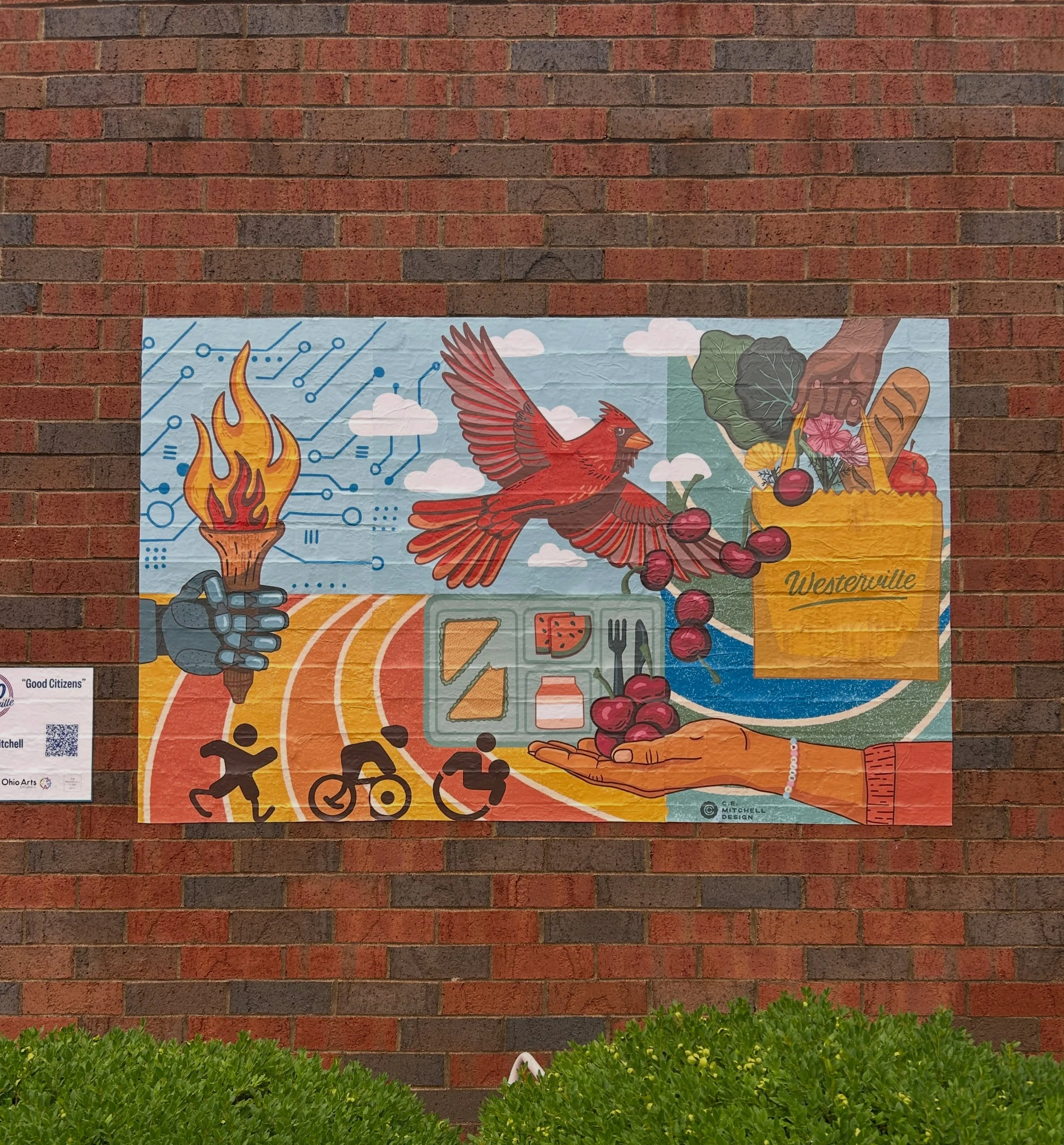&ldquo;Good Citizens&rdquo; 
📍@warm_westerville 
.
Designed for Westerville&rsquo;s @am250ohio celebration. Check out @visitwesterville to sign up for the mural passport to find them all!
.
.
.
#muralart #columbusmuralartist #mural #america250 #arti