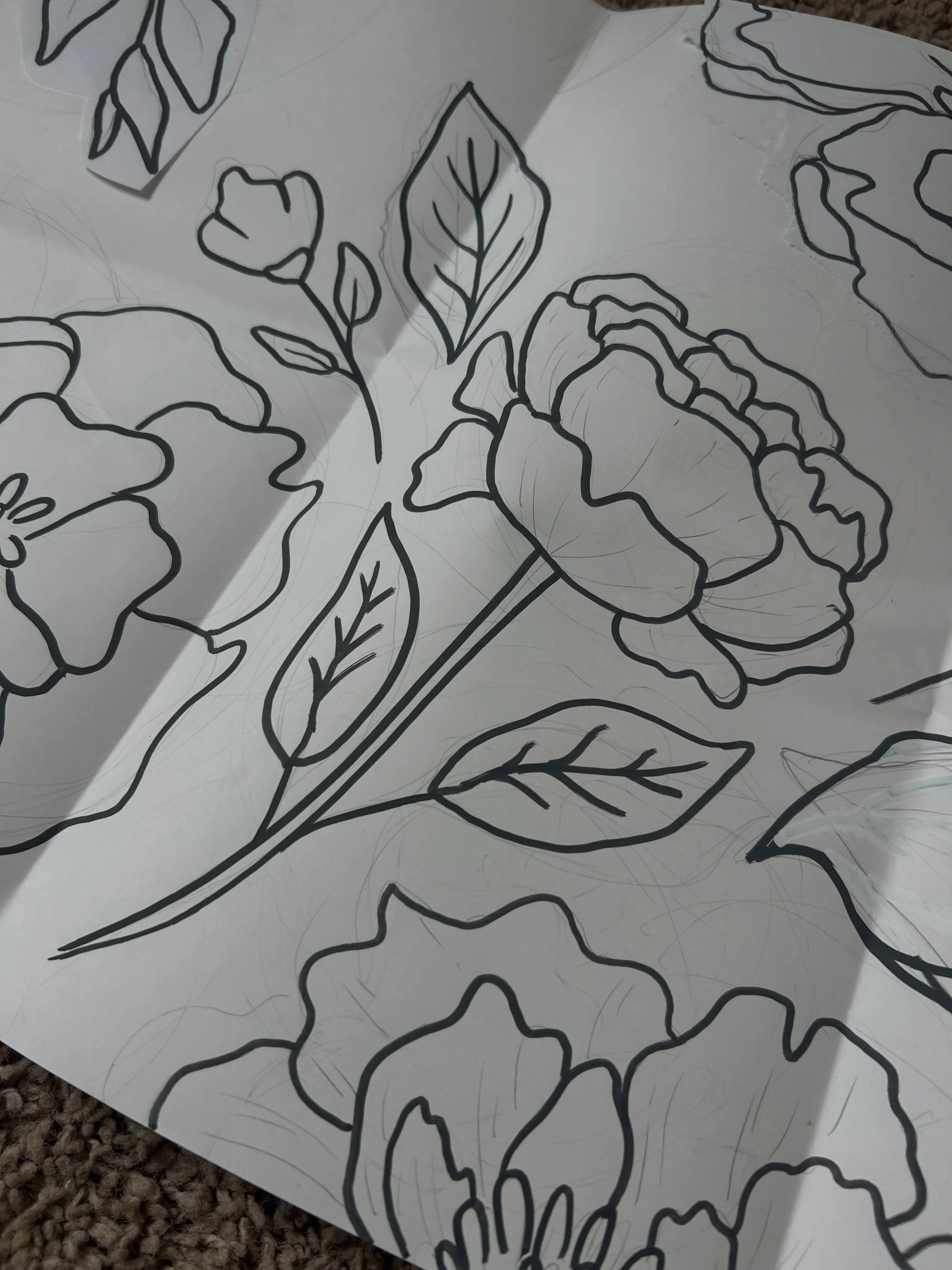This post is WAY overdue! I painted this lovely floral mural earlier this year for a very special nursery 🥰
.
.
.
#muralpainting #mural #nursery #nurserydecor #artist