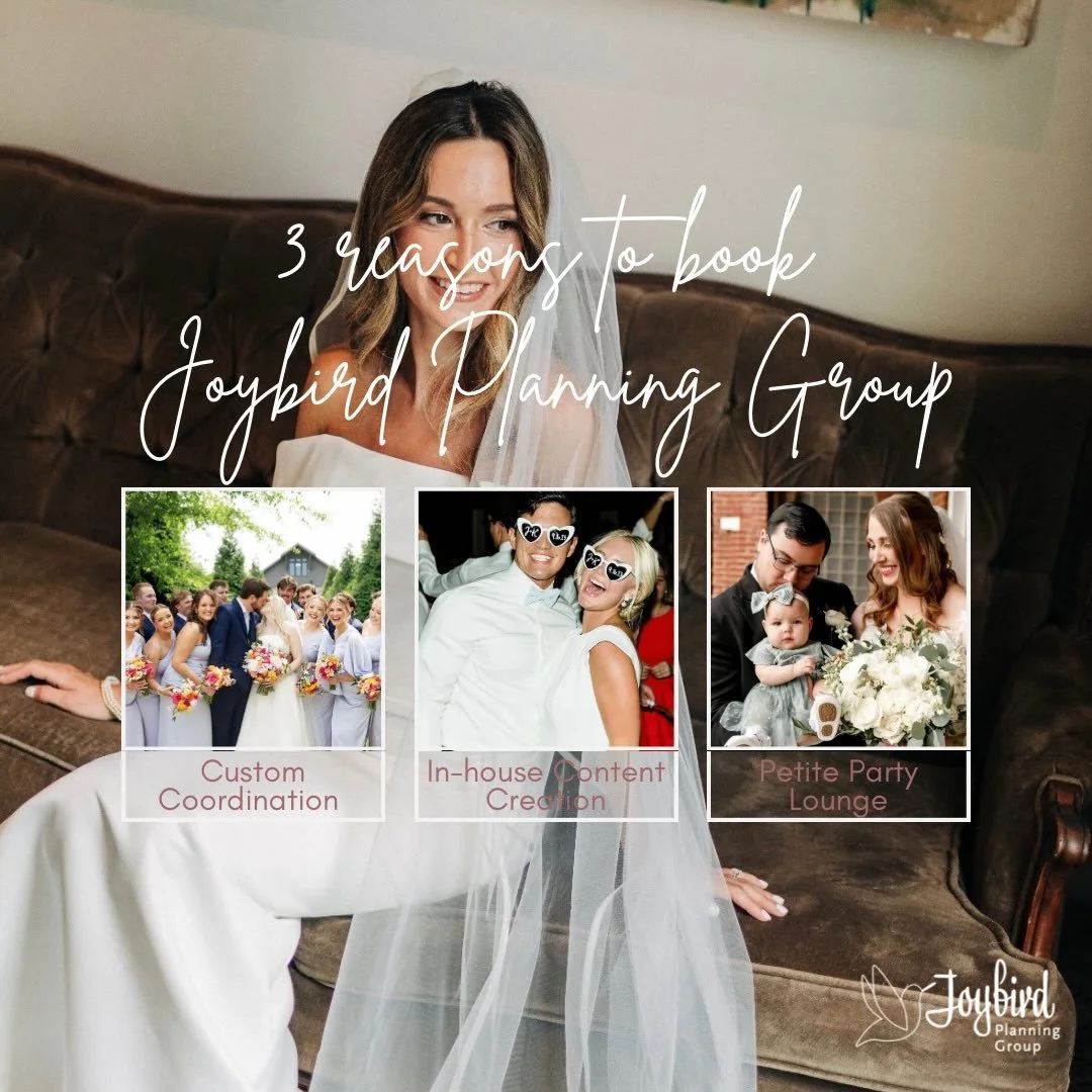Inquiries for 2027 are coming in 🔥! Here are just a few reasons why JPG is a no brainer! 

#tennesseeweddings #weddingplanner #chattanoogaweddings #knoxvillewedding