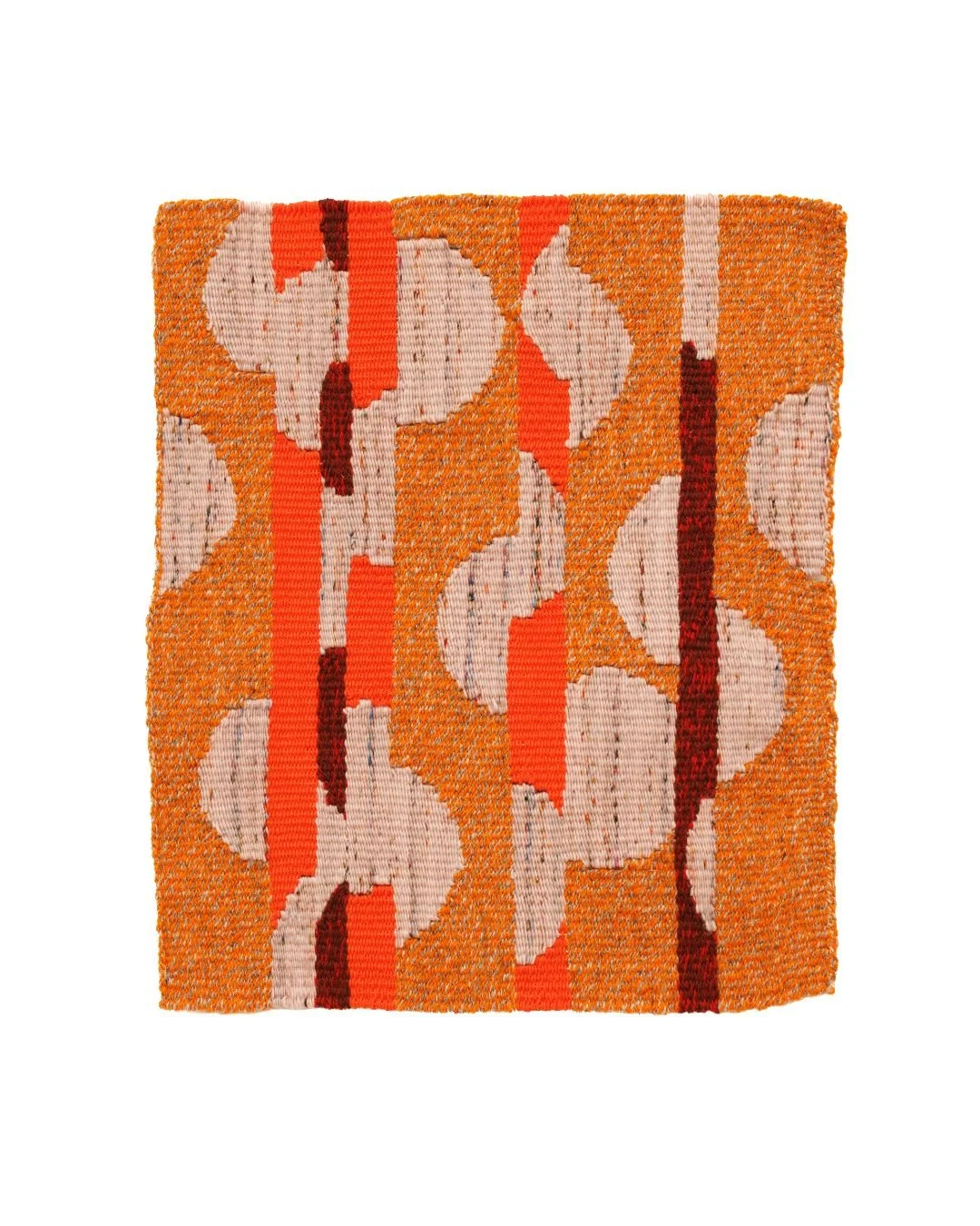 [sold] Chip Fragment series, 2025, wool, silk, cotton, 30 x 25cm