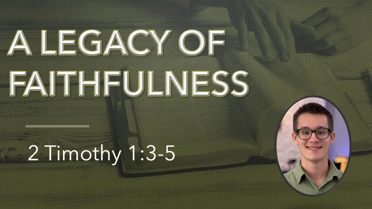 A Legacy of Faithfulness