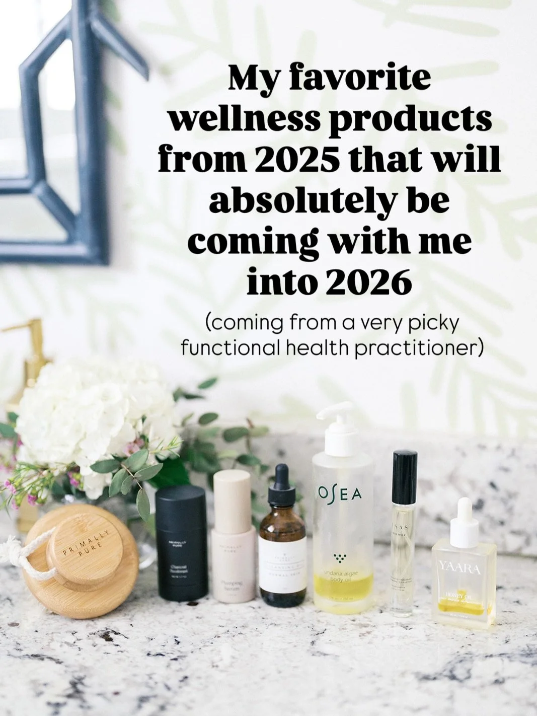 ✨ Comment &ldquo;LINKS&rdquo; and I&rsquo;ll send you everything!

These are the wellness products &amp; services I discovered in 2025 that I will absolutely be bringing into 2026 with me.

No sponsorships. No &ldquo;must-haves&rdquo; for the sake of