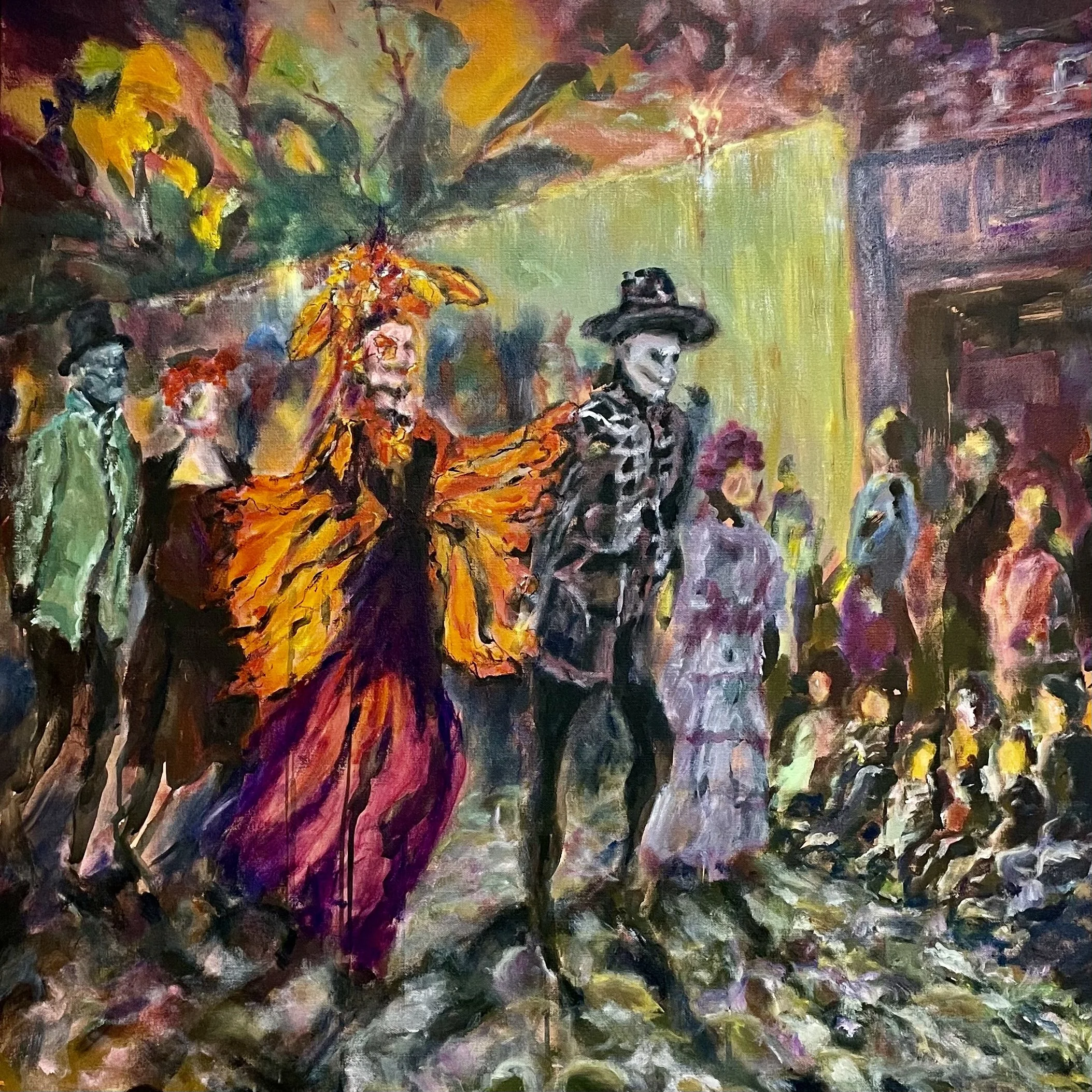 The Monarch Butterfly Acrylic 92x92cm
Finalist is the Korea Art Foundation 2024 $1850