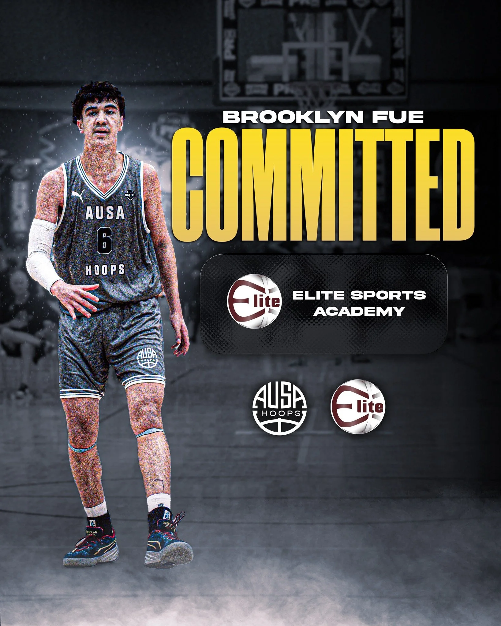 Congratulations to @brooklyn_fue on committing to elitesportswa!

The 6&rsquo;10&rdquo; forward/center from Victoria has continued to impress after strong showings on AUSA Hoops tours in 2024 and 2025, showcasing his inside-out game, soft touch, and 