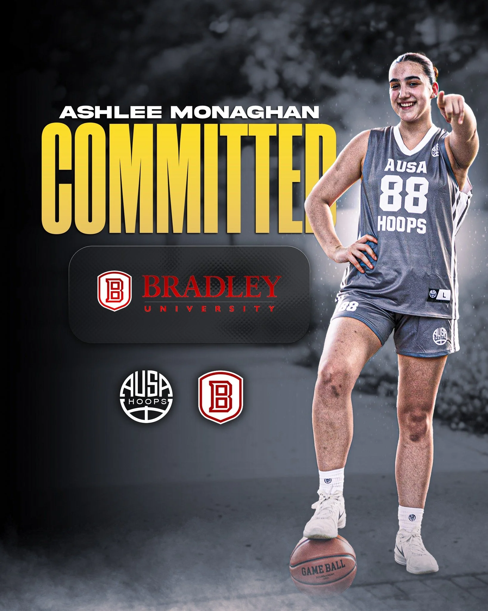 Congratulations to @ashlee_roze29 on committing to @bradley_wbb!

Over the past two summers, Ashlee has impressed at major tournaments including Run 4 Roses and the Tournament of Champions. Having represented AUSA on two tours, her rapid development 
