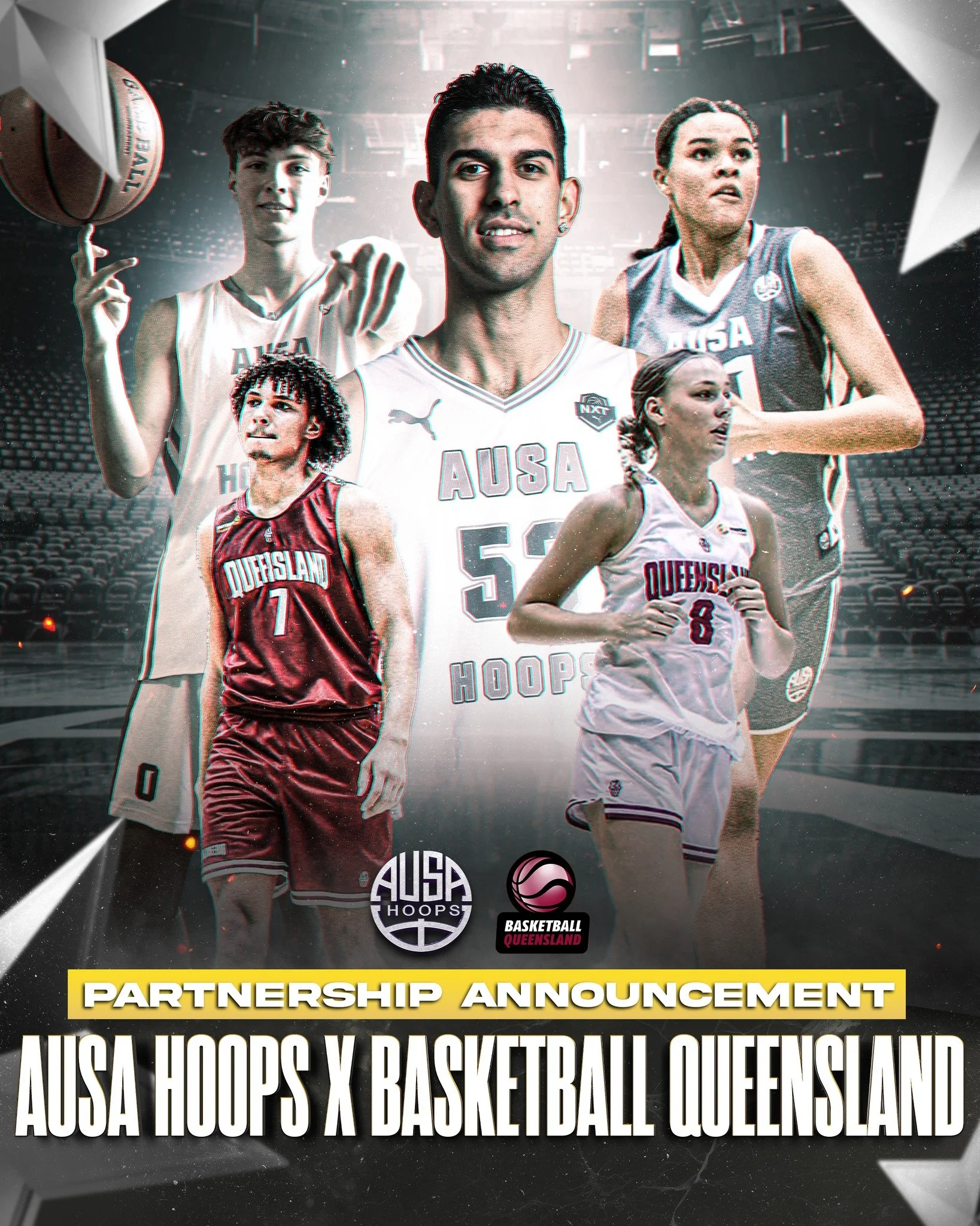 We&rsquo;re proud to announce a new partnership between AUSA Hoops and @basketballqld!

Together, we&rsquo;re creating greater opportunities for athlete development, exposure, and pathways to help players reach the next level, both on and off the cou