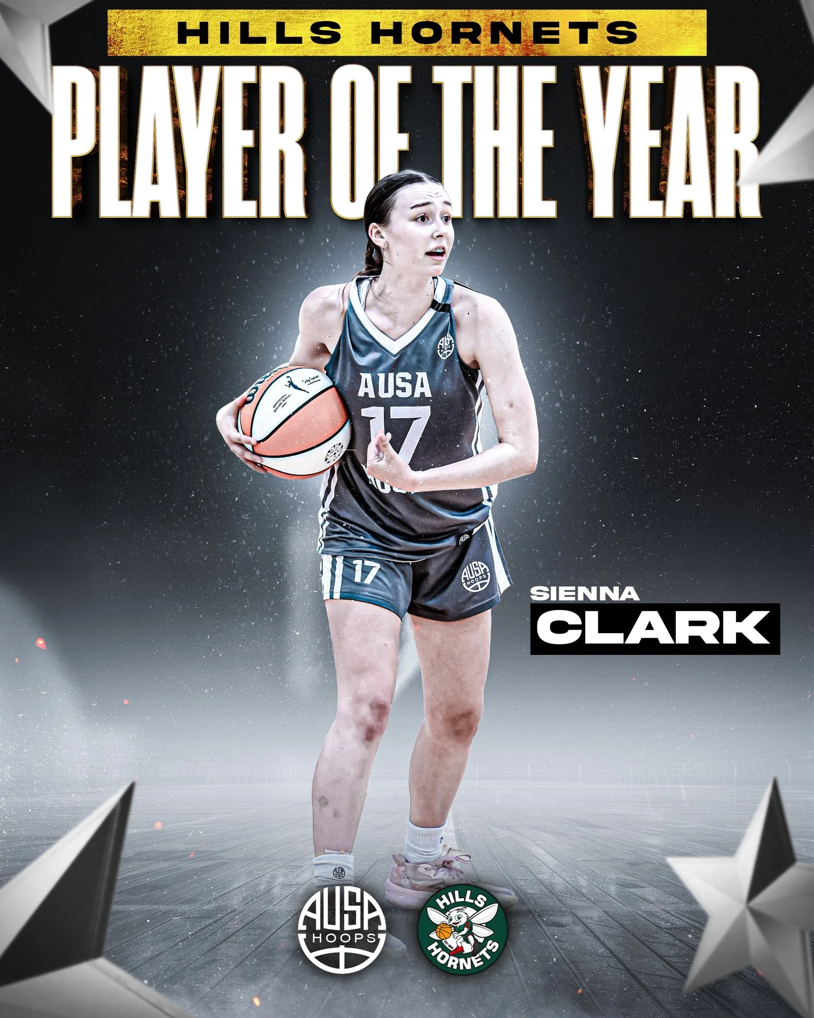Congratulations to @si.enna_clark on being named the @hillshornets  Player of the Year! 

Sienna, who toured with AUSA Hoops in 2024, has shown outstanding consistency, leadership, and dedication throughout the season, earning this well-deserved reco