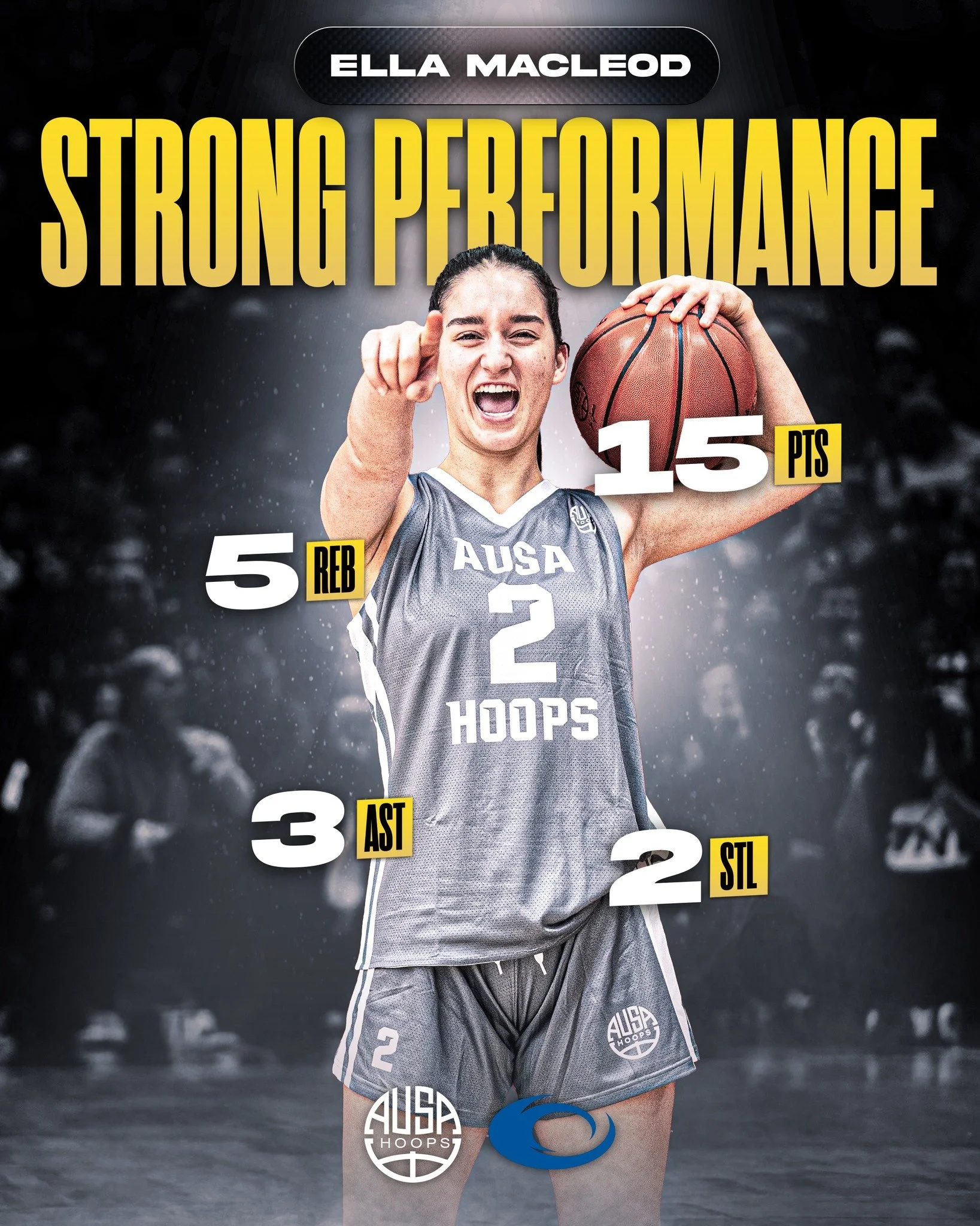 A strong all-around game from AUSA Hoops alum @ellamacleodd_basketball for @collincollege, helping secure an 83&ndash;48 win over Western Texas College!

Ella filled the stat sheet, showcasing her versatility, efficiency, and impact on both ends of t