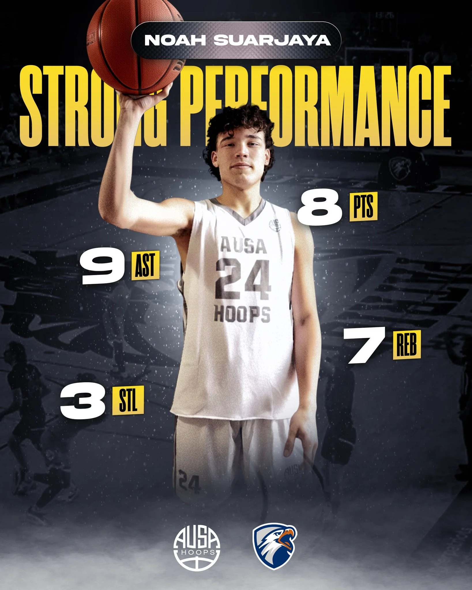 A strong all-around showing from AUSA Hoops alum @noah__suarjaya for the @uttylermbb, helping the Patriots secure an 83&ndash;71 win over Our Lady of the Lake!

Noah&rsquo;s energy, playmaking, and two-way impact were felt throughout the game, steppi