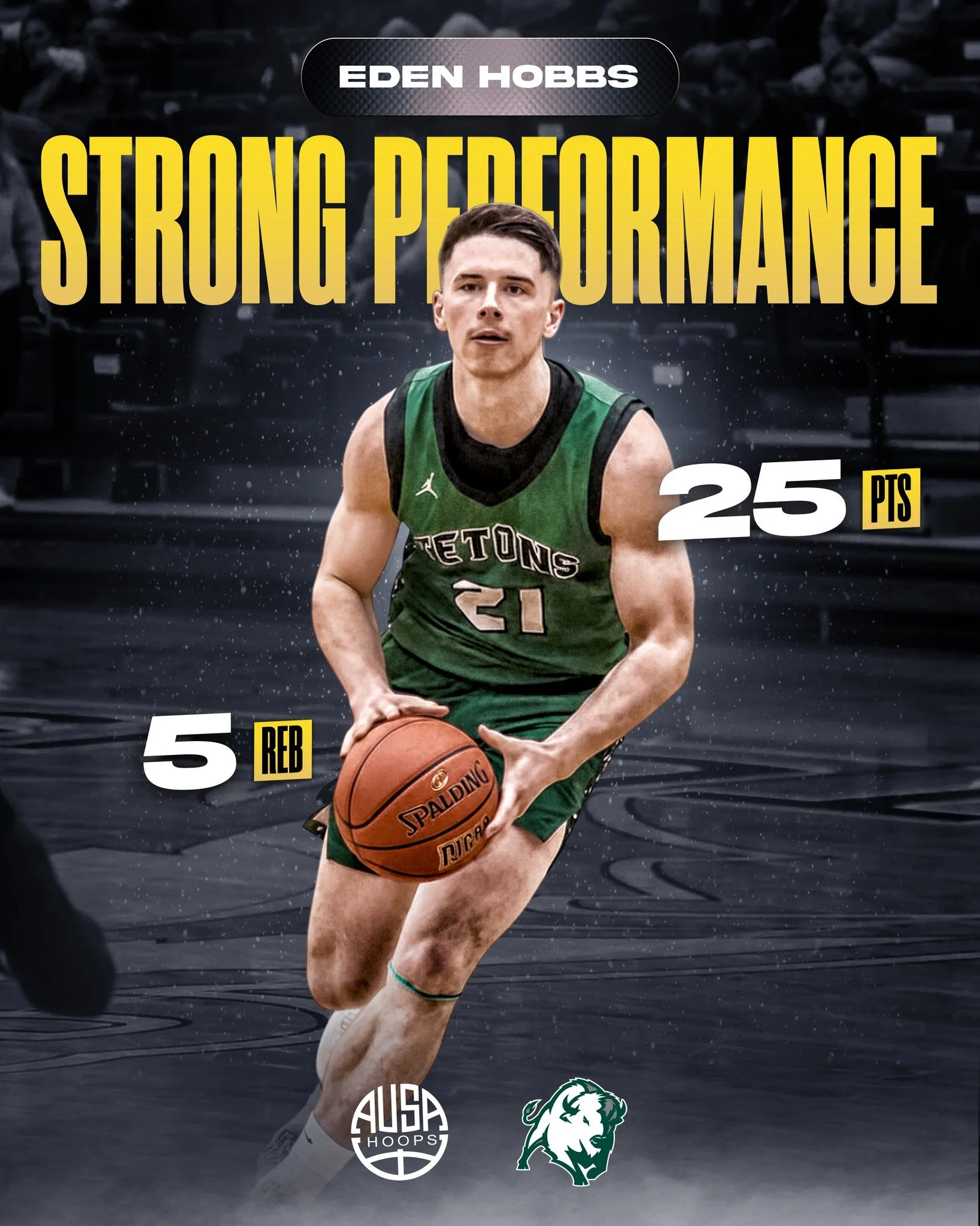 Another big night from AUSA Hoops alum &amp; @teton_mbb captain @edenhobbs_, pouring in 25 points to help lead the Tetons to a dominant 117&ndash;79 win over Briercrest College!

Eden&rsquo;s scoring punch, leadership, and competitiveness were on ful