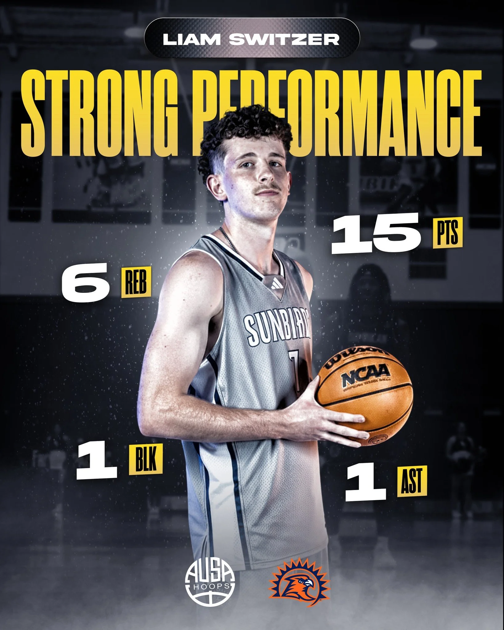 A strong performance from AUSA Hoops alum @liam_switzer32 for @fpumbb University, helping the Sunbirds secure a 70&ndash;66 win over Menlo College!

Liam&rsquo;s energy, toughness, and all-around impact were on full display, making timely plays on bo