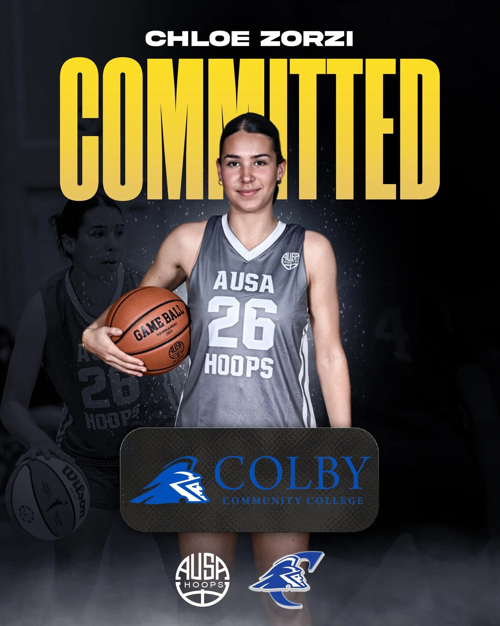 Congratulations to @chloe.zorzi on her commitment to @colbyccwbb!

Chloe toured with AUSA Hoops in 2023 and 2024, consistently showcasing her toughness and competitive edge. A combo guard who defends full court, thrives in transition, and rebounds ou