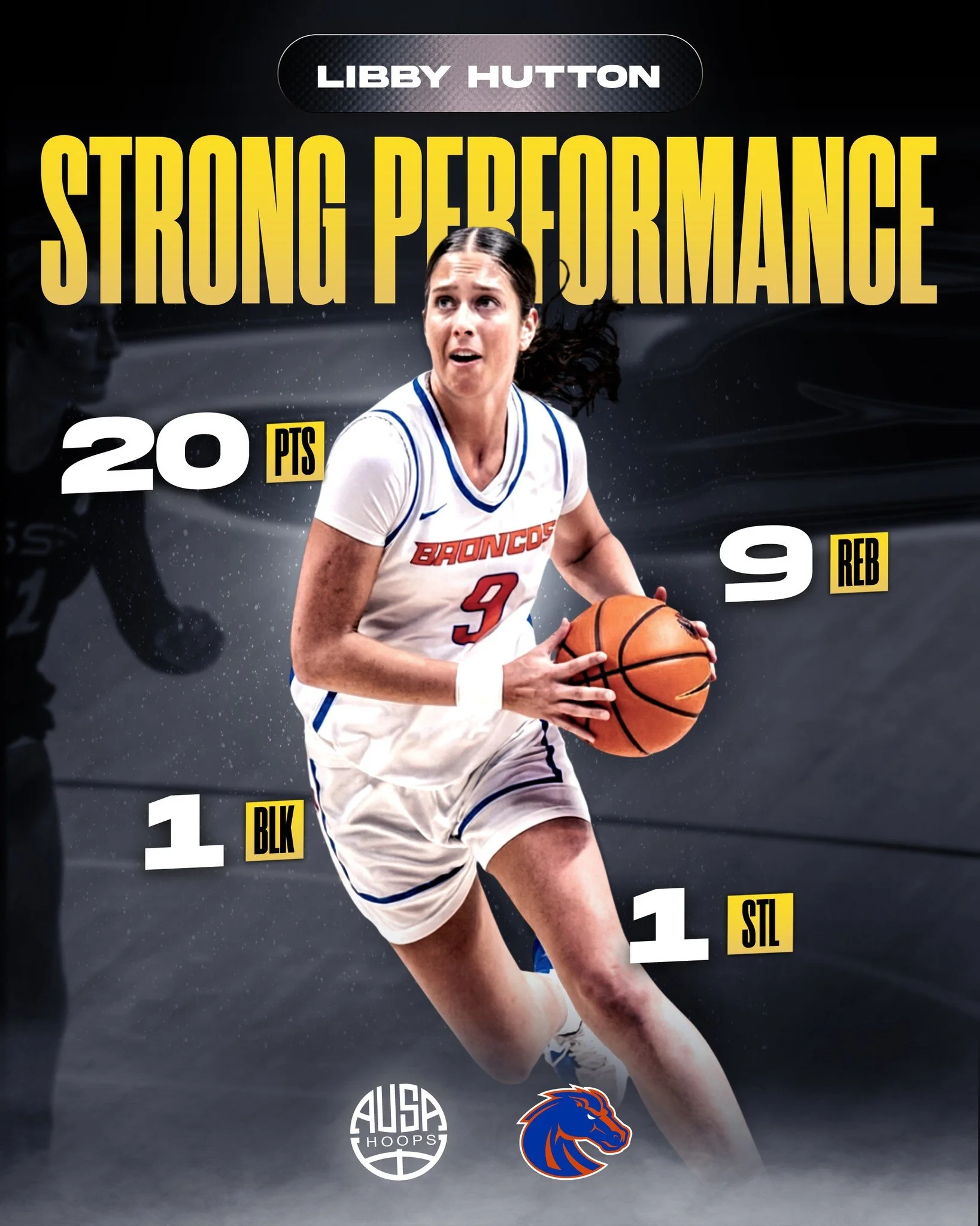 A strong performance from AUSA Hoops alum @_libbyhutton for @boisestatewbb, helping the Broncos secure a big win over Wyoming!

Libby&rsquo;s presence on both ends of the floor stood out, bringing toughness, energy, and key contributions in a strong 