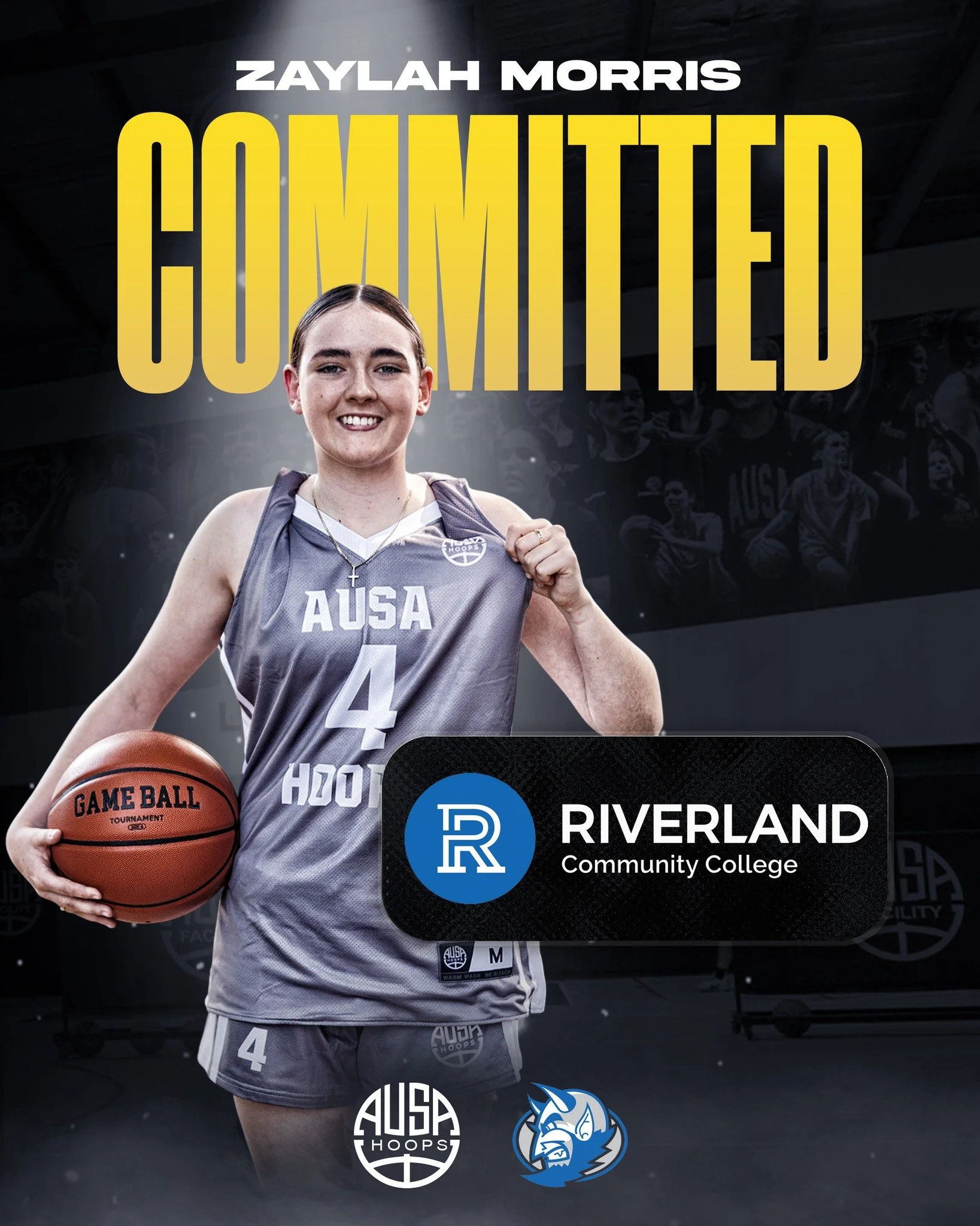 Congratulations to Zaylah Morris on her commitment to @riverland_college!

Zaylah is a dynamic guard who thrives in the open court and plays with great pace. She&rsquo;s at her best with the ball in her hands, creating advantages for her team and pus