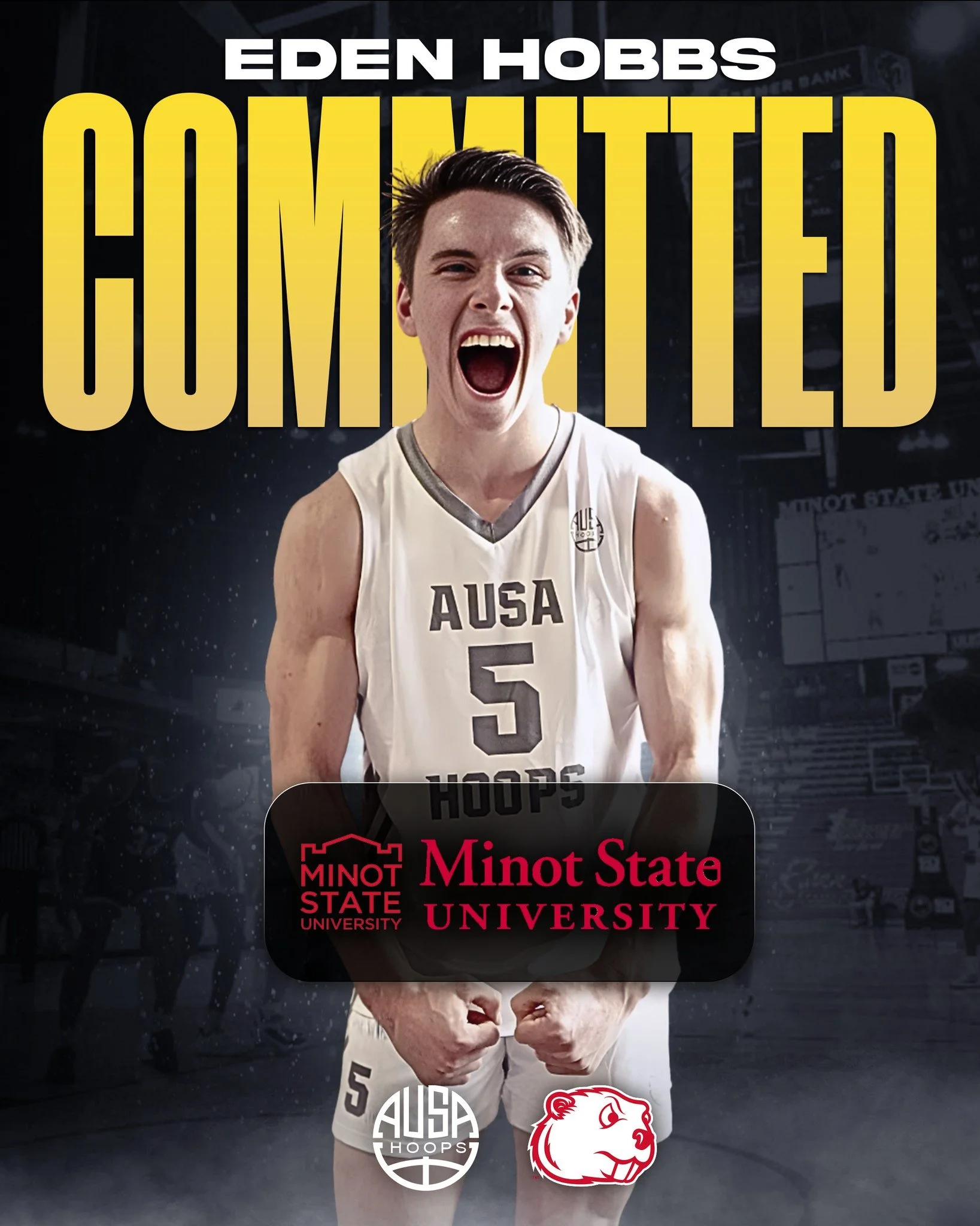 Congratulations to AUSA Hoops athlete @edenhobbs_ on his commitment to @msubeaversmbb!

The 6&rsquo;5 guard/wing from Melbourne, Australia has earned this opportunity through consistent work and development. After a strong stint at Williston State, E