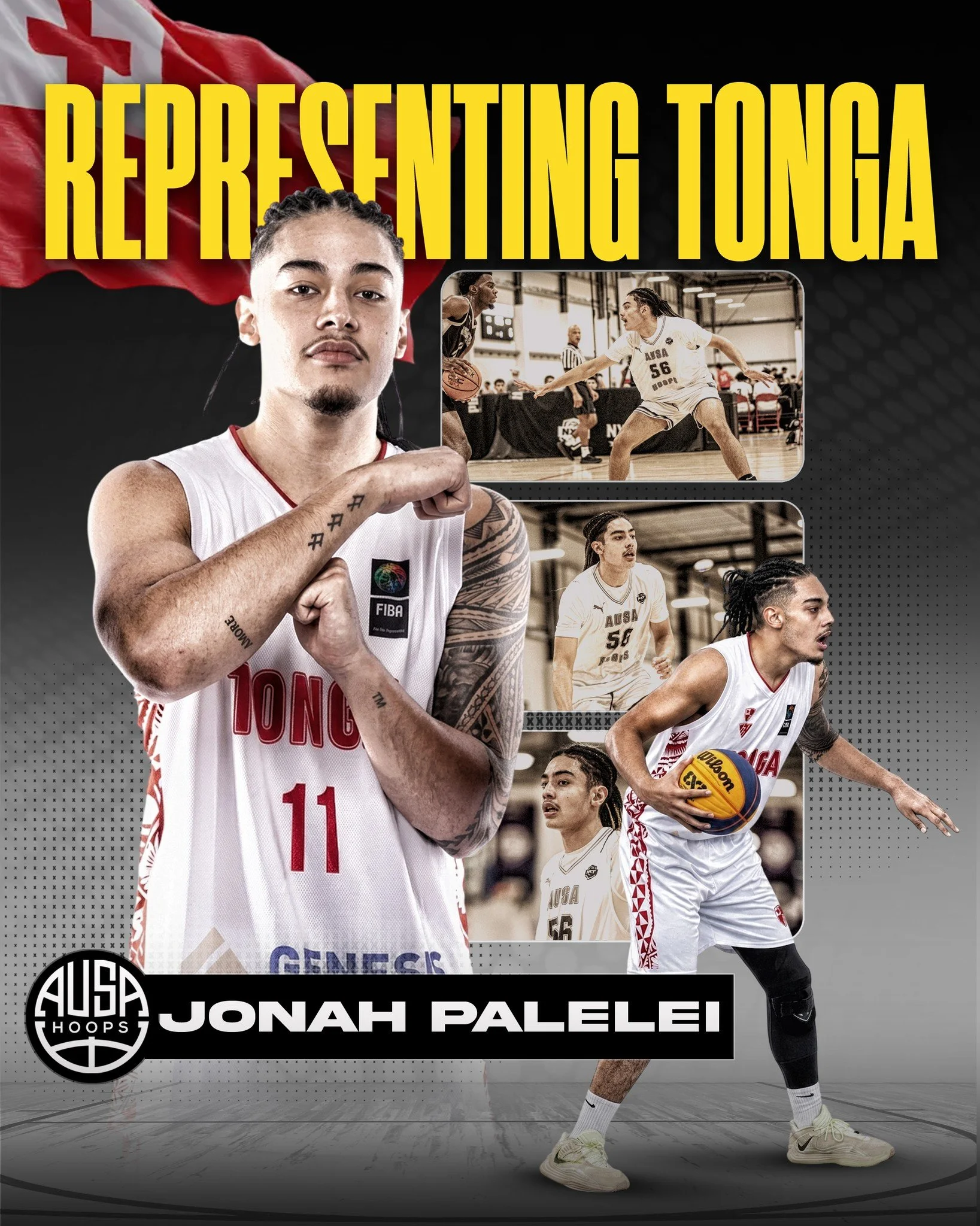 AUSA Hoops alum @jonahpalelei represented Tonga at the FIBA 3x3 Asia Cup. 🌏

A great opportunity to compete on the international stage, with Jonah bringing his strength, versatility, and toughness while representing his country with pride.

Well don