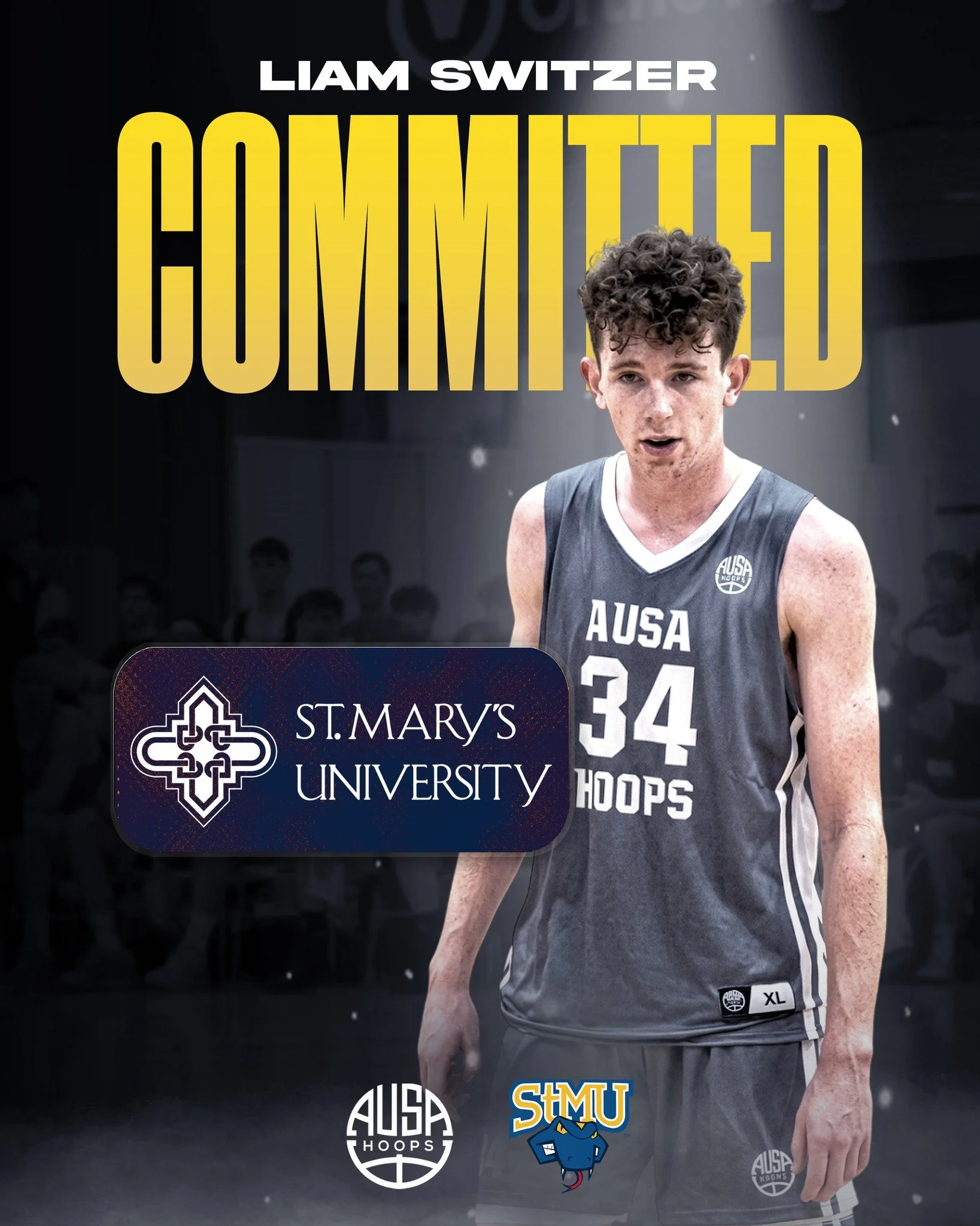 AUSA Hoops alum @liam_switzer32 is on the move, transferring from Fresno Pacific University to @stmumbb.

The @scphoenix_official forward takes the next step in his collegiate journey, bringing his experience, skillset, and impact to a new program as
