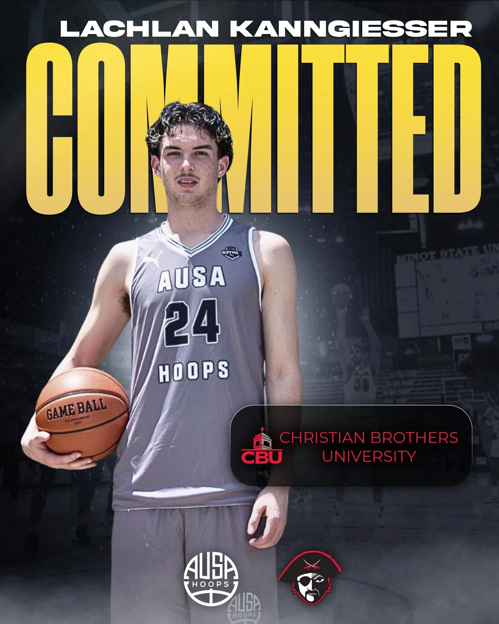 Congratulations to AUSA Hoops athlete @lochie_kannga on his commitment to @cbu_mbb!

The 6&rsquo;6 guard from Victoria showcased his shooting ability and all-around skillset on tour, competing in Richmond, Virginia and Bryan, Texas on the @nxtpro_hoo