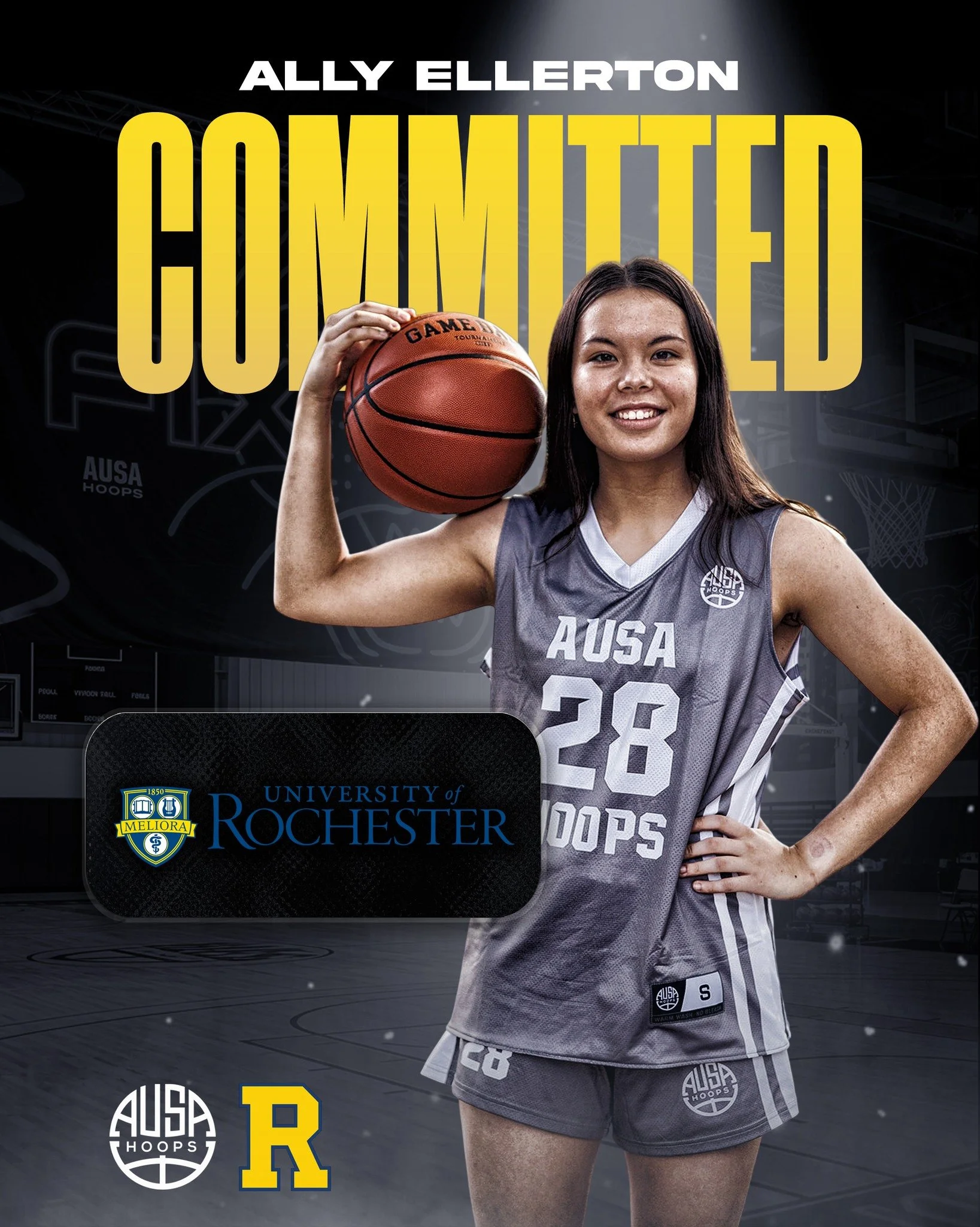 Congratulations to @allye_28 on her commitment to the @rochester_wbb!

The 5&rsquo;7 guard from Western Australia showcased her playmaking and creativity on tour, competing at events such as Run for the Roses and Tournament of Champions. Ally&rsquo;s