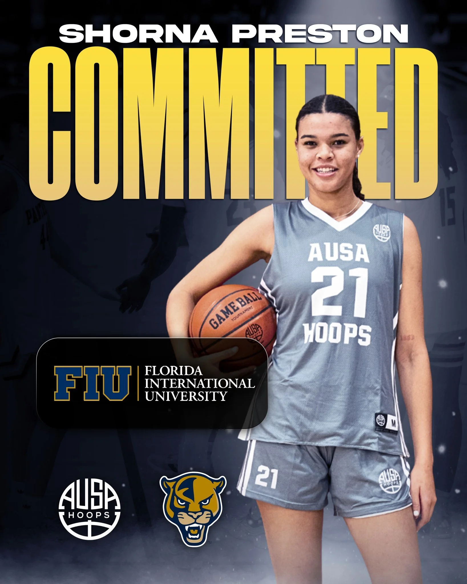 Congratulations to @shorna_p on her commitment to @fiuwbb!

Shorna will complete her senior year at FIU, bringing her athleticism, high IQ, and competitive edge to the program.

After stops at Dodge City and Pepperdine, she now takes on her next chal