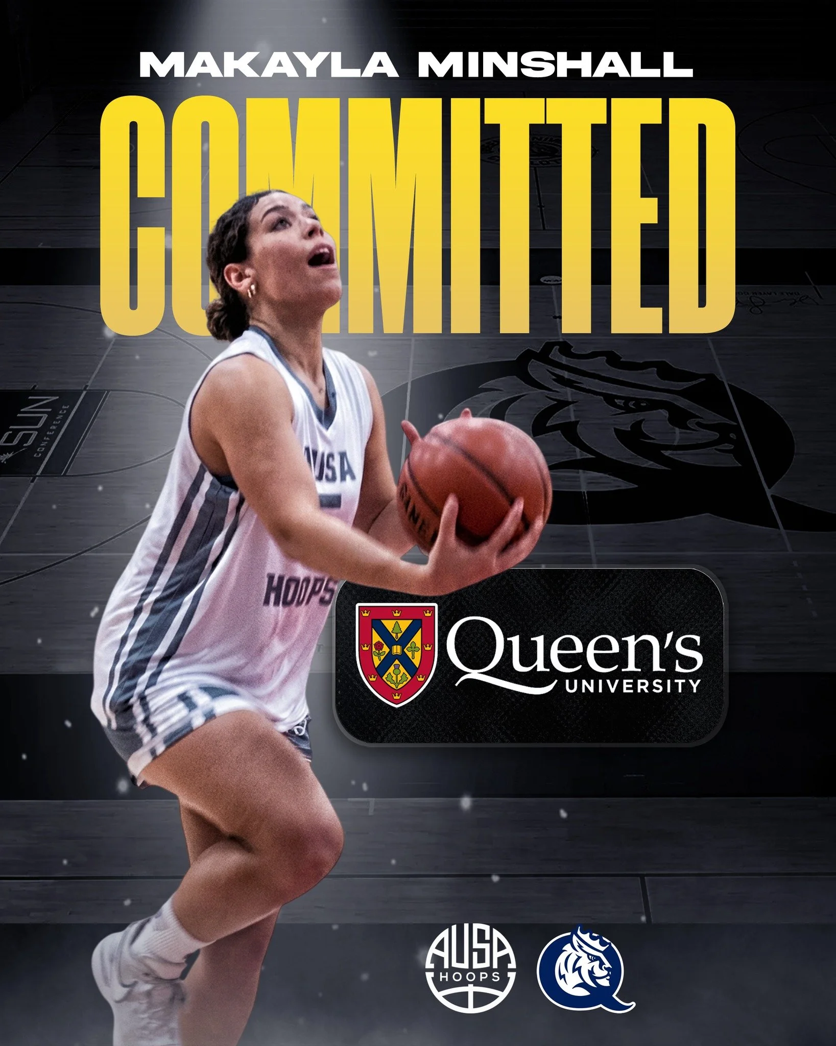 Congratulations to @makaylaminshall on her commitment to @queenswbb!

The guard from Sydney toured with us in 2023, and is ready to take the next step after her time at UC Riverside, where she made strong progress during her sophomore season increasi