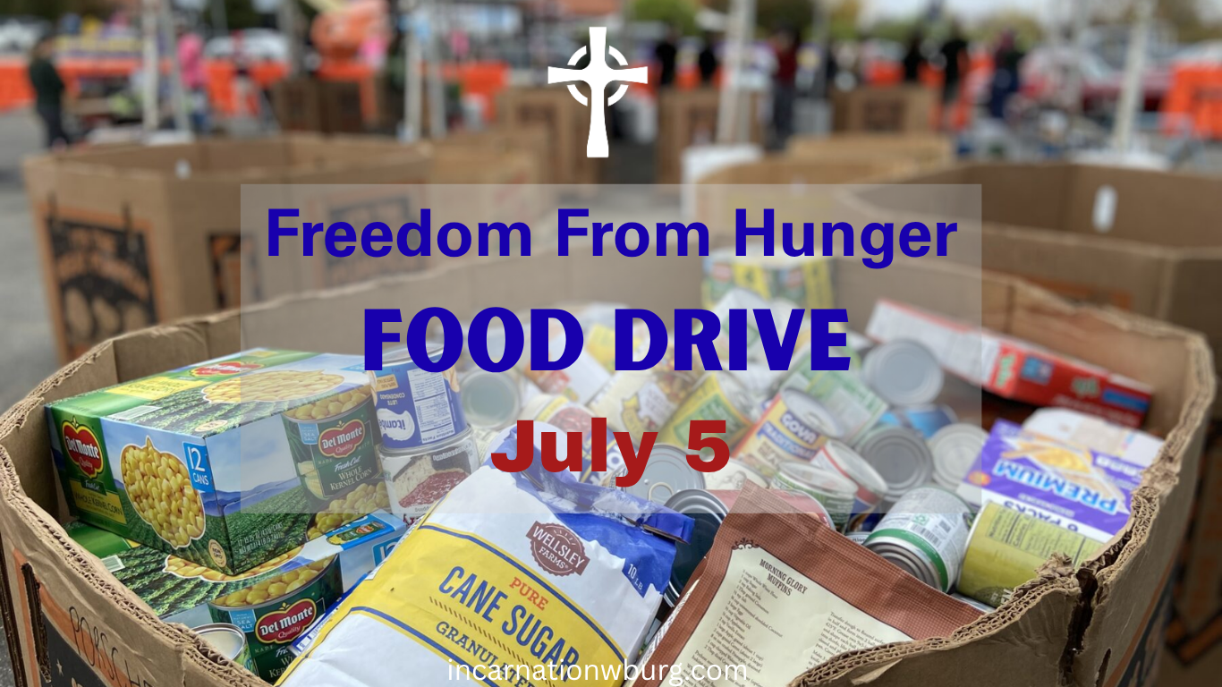 Freedom From Hunger Food Drive