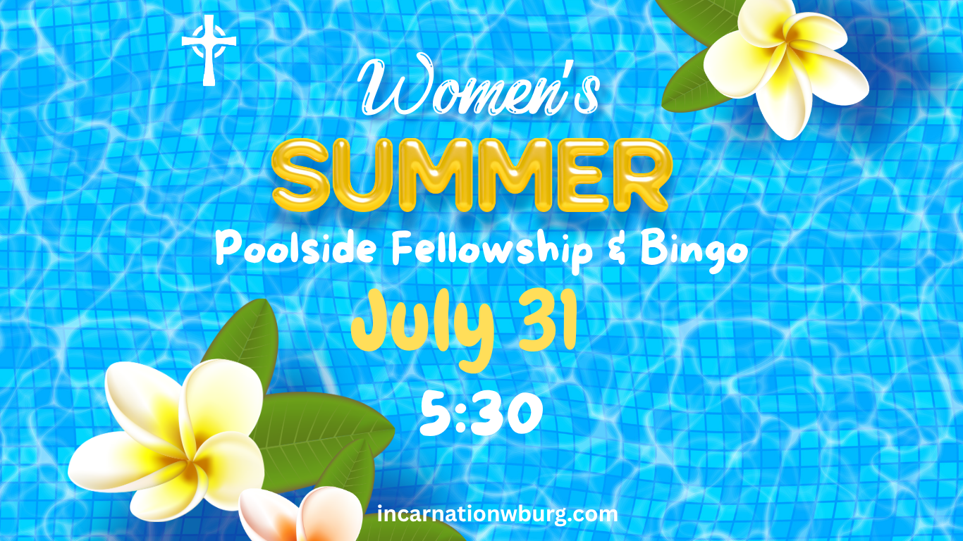 Women's Poolside Fellowship & Bingo