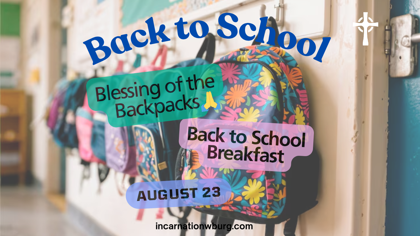 Back to School Breakfast & Blessing of the Backpacks