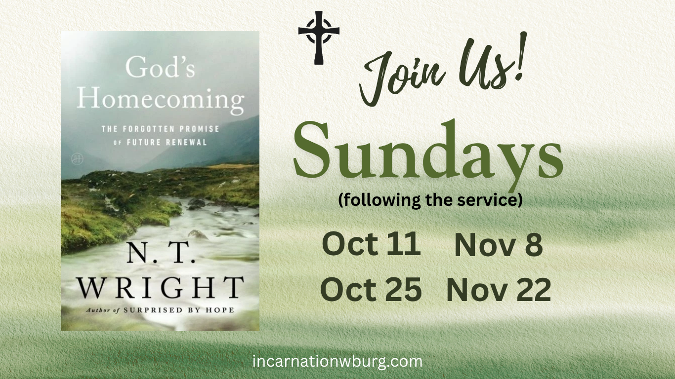 "God's Homecoming" Book study