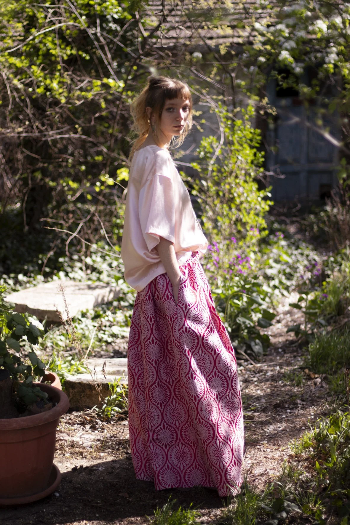 Mercury Trousers • Pomegranate