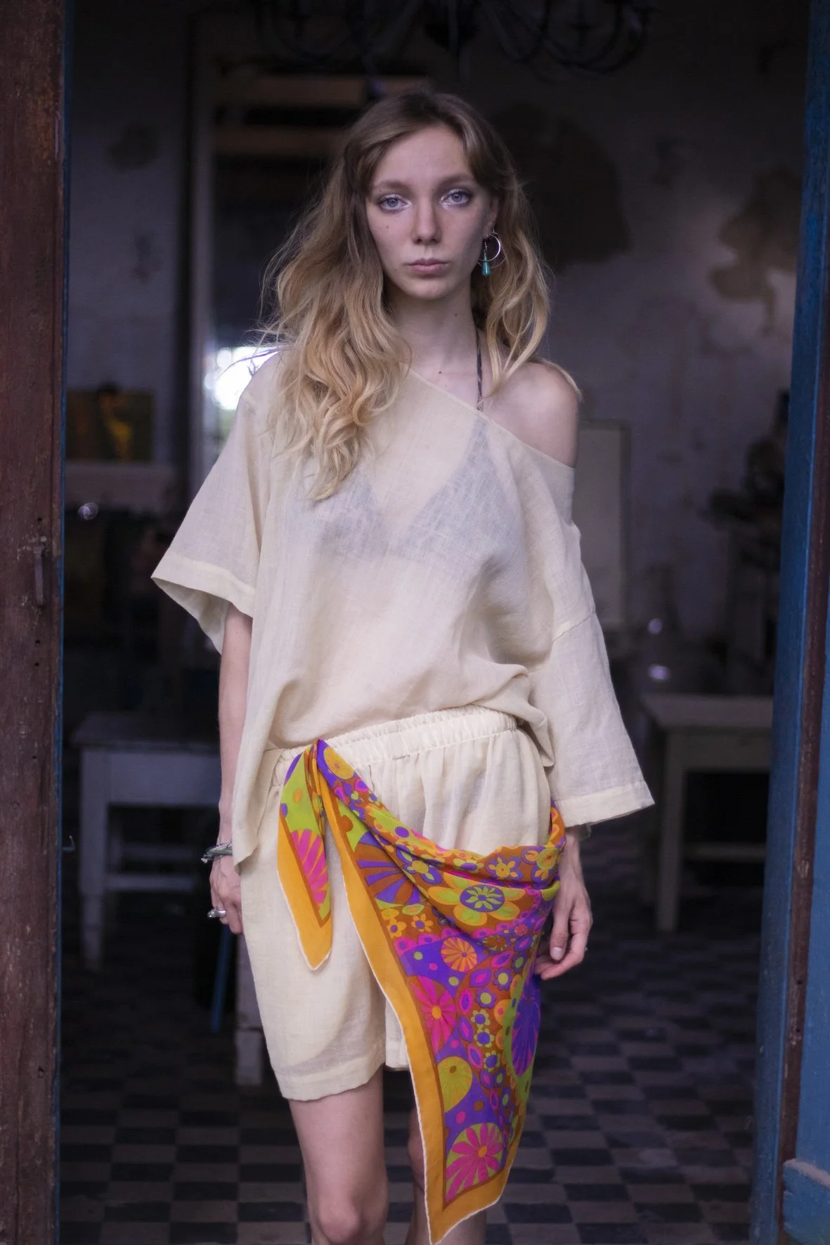 Scarf Shorts