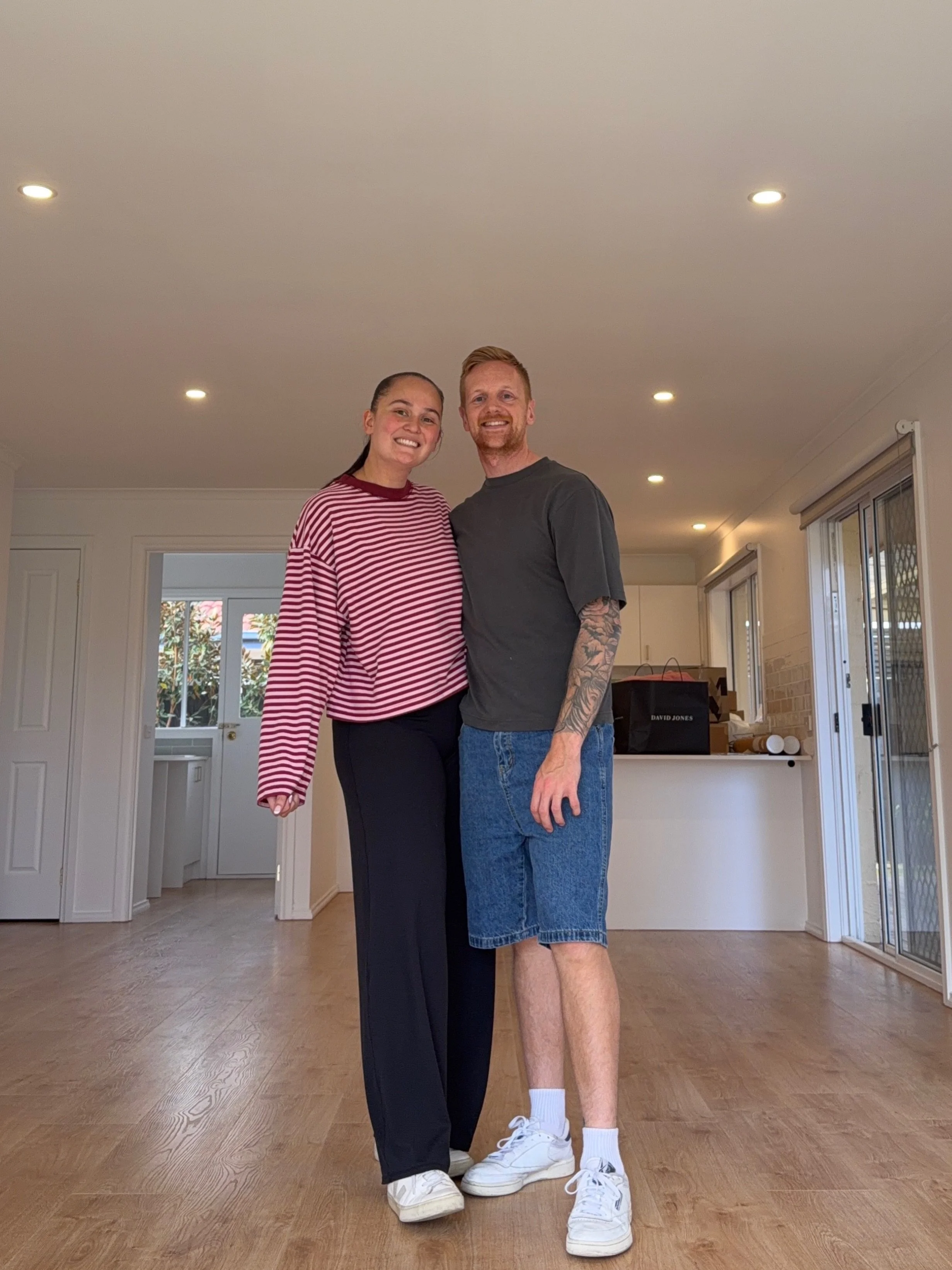 Still blows my mind that one day it&rsquo;s a conversation about &ldquo;maybe one day&rdquo;
&hellip;then suddenly you&rsquo;re standing in your own home holding the keys 🥹🔑

So so happy for Sam &amp; James. 
A huge milestone and one you both worke