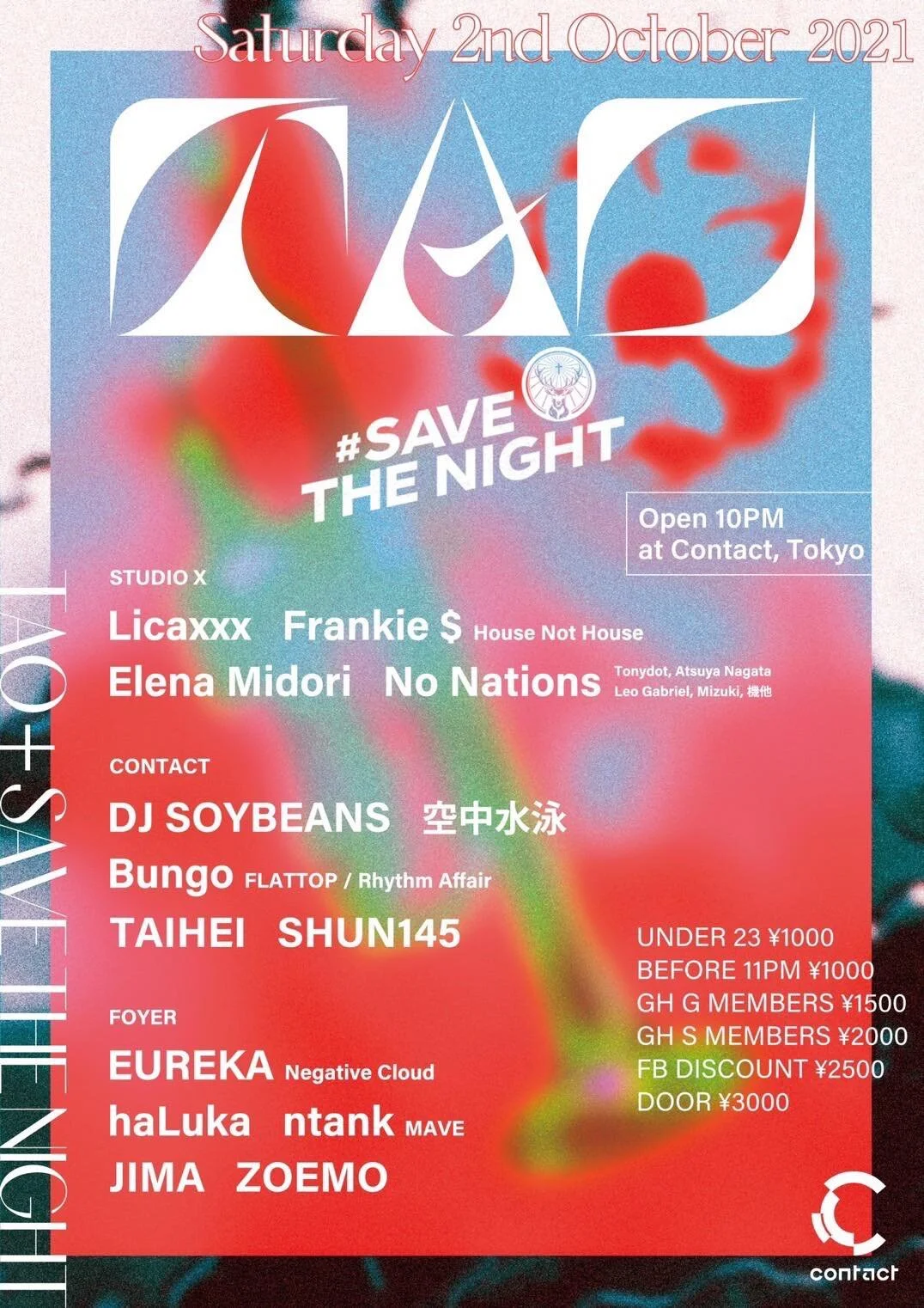 TAO x savethenight event at contact