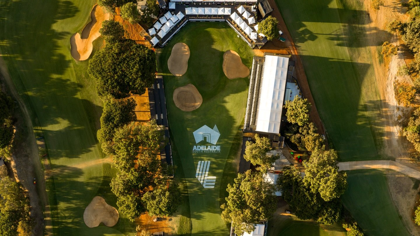 @livgolfadelaide from the sky ✈️