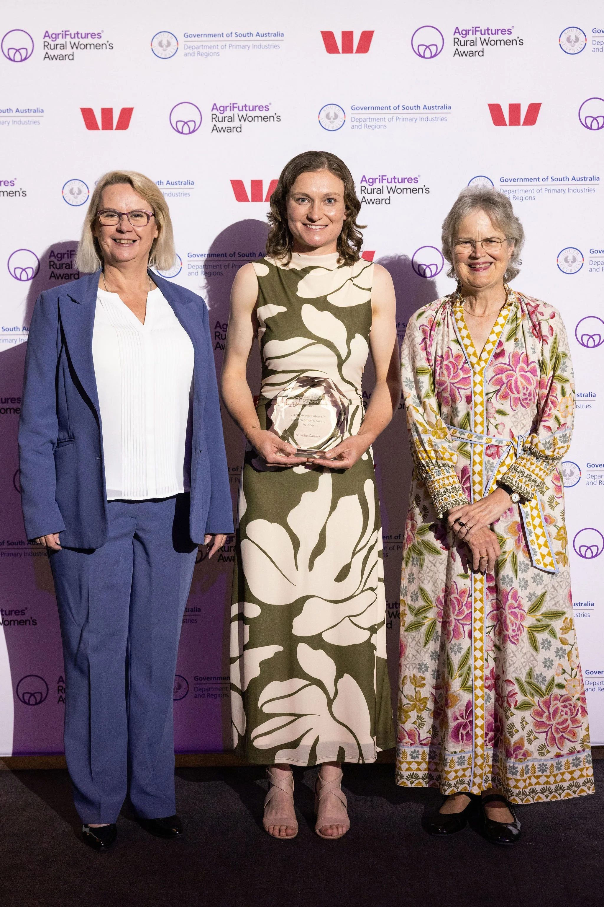 Clare Scriven MLC, Minister for Primary Industries and Regional Development Minister for Forest Industries & Her Excellency the Honourable Frances Adamson AC