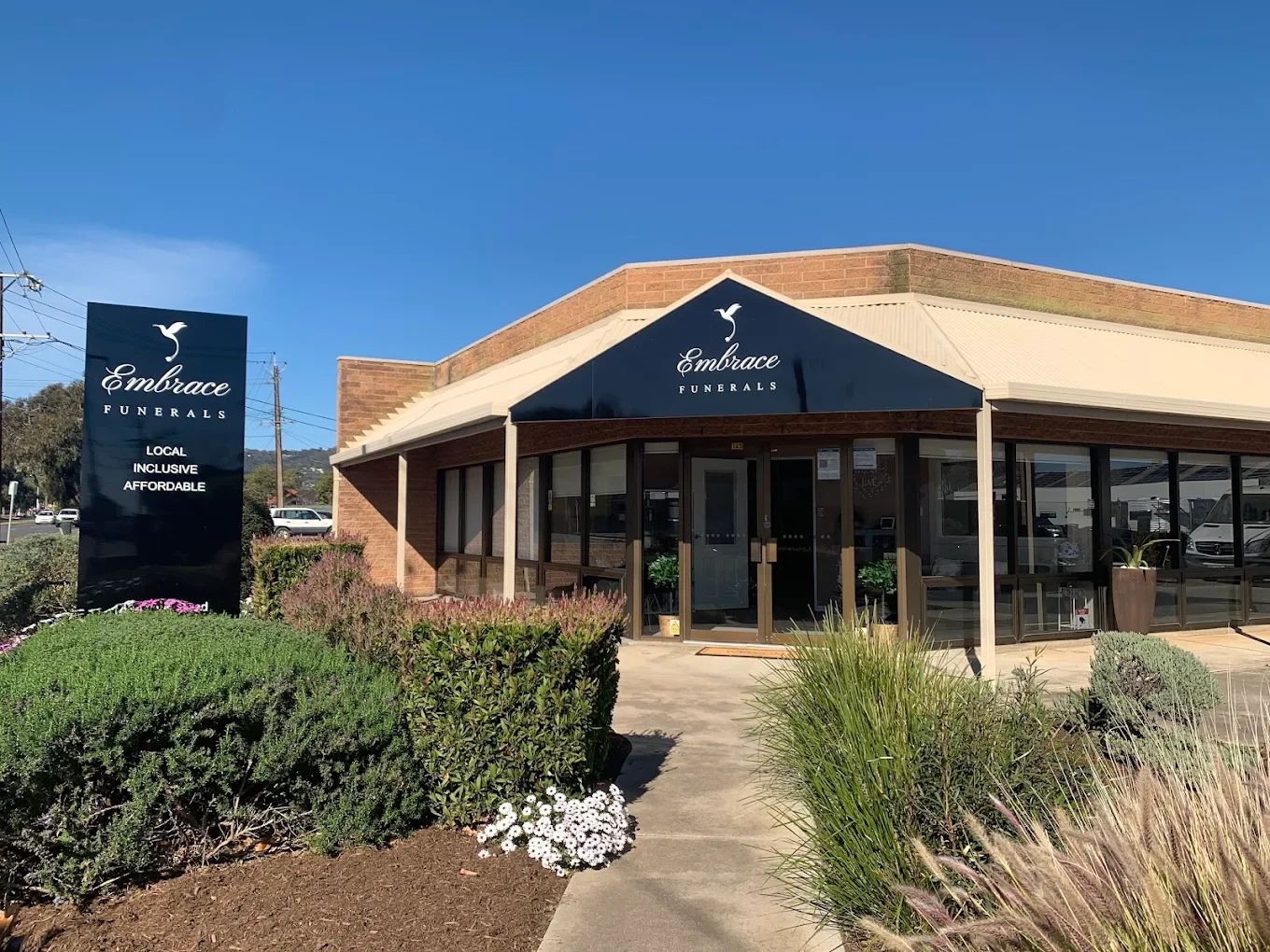 Embrace Funerals Office on Daws Road in Adelaide