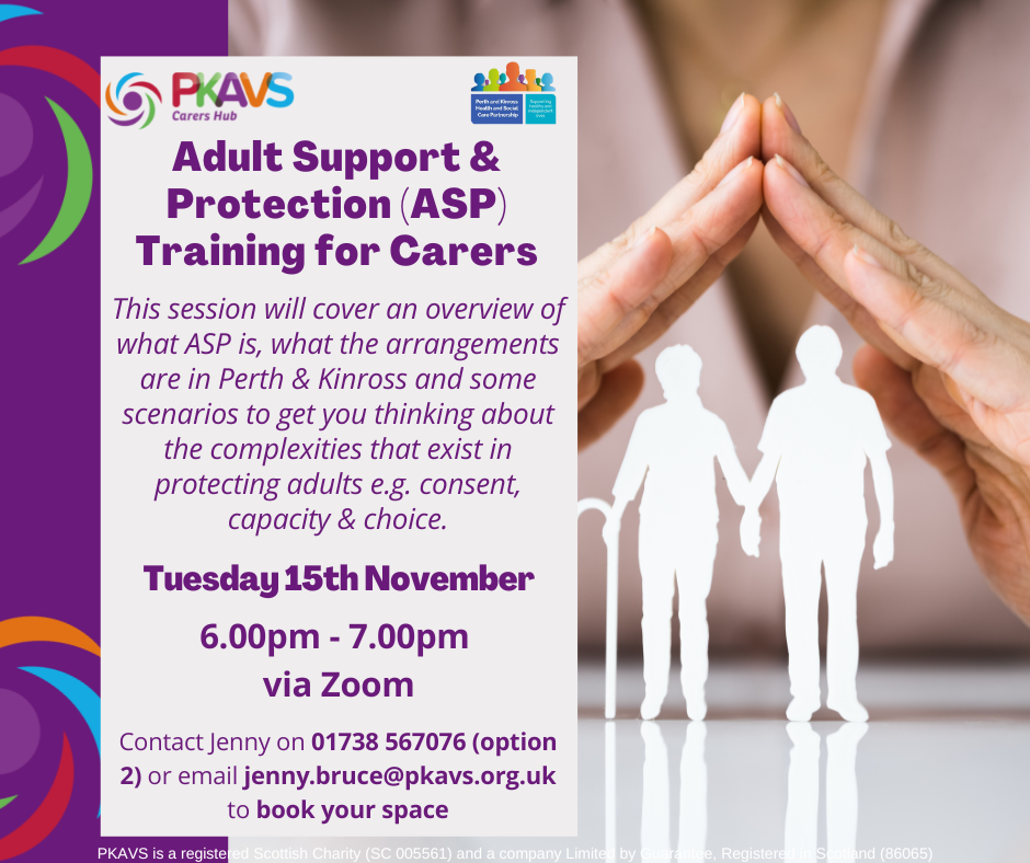 Adult Support & Protection - Training for Carers — Communities Care ...