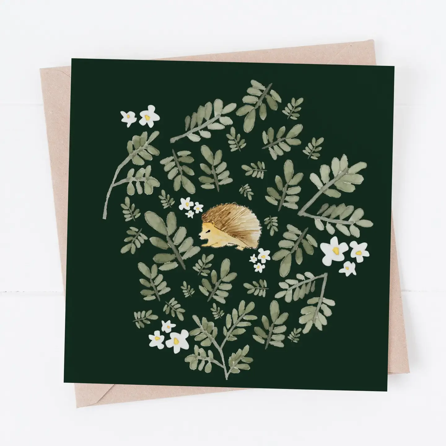 Hedgehog Greeting Card