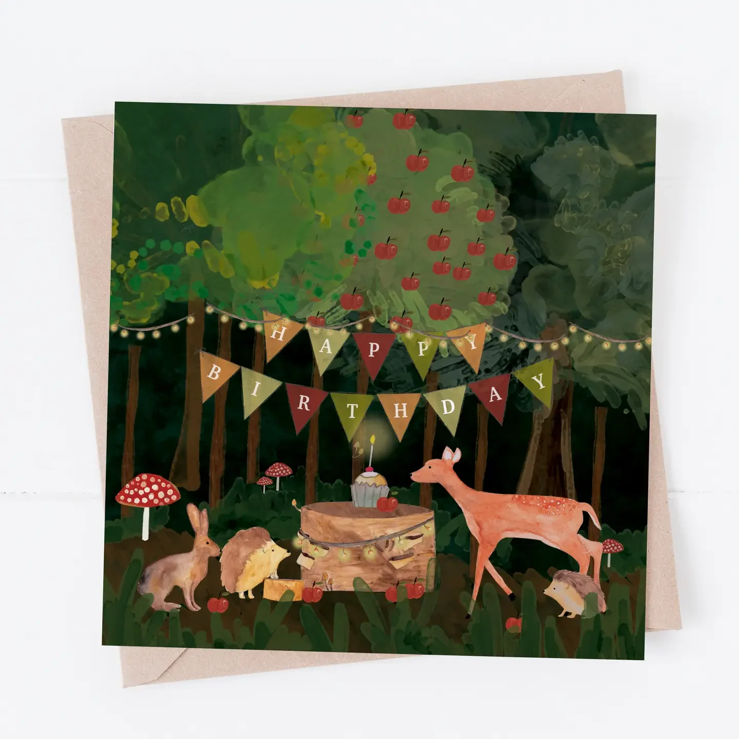 Forest Animals 'Happy Birthday' Greeting Cards