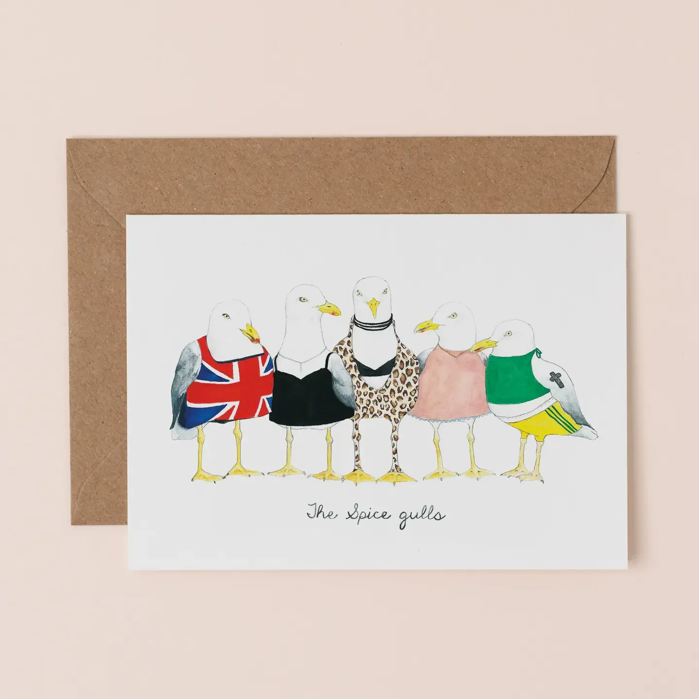 The Spice Gulls Greeting Card