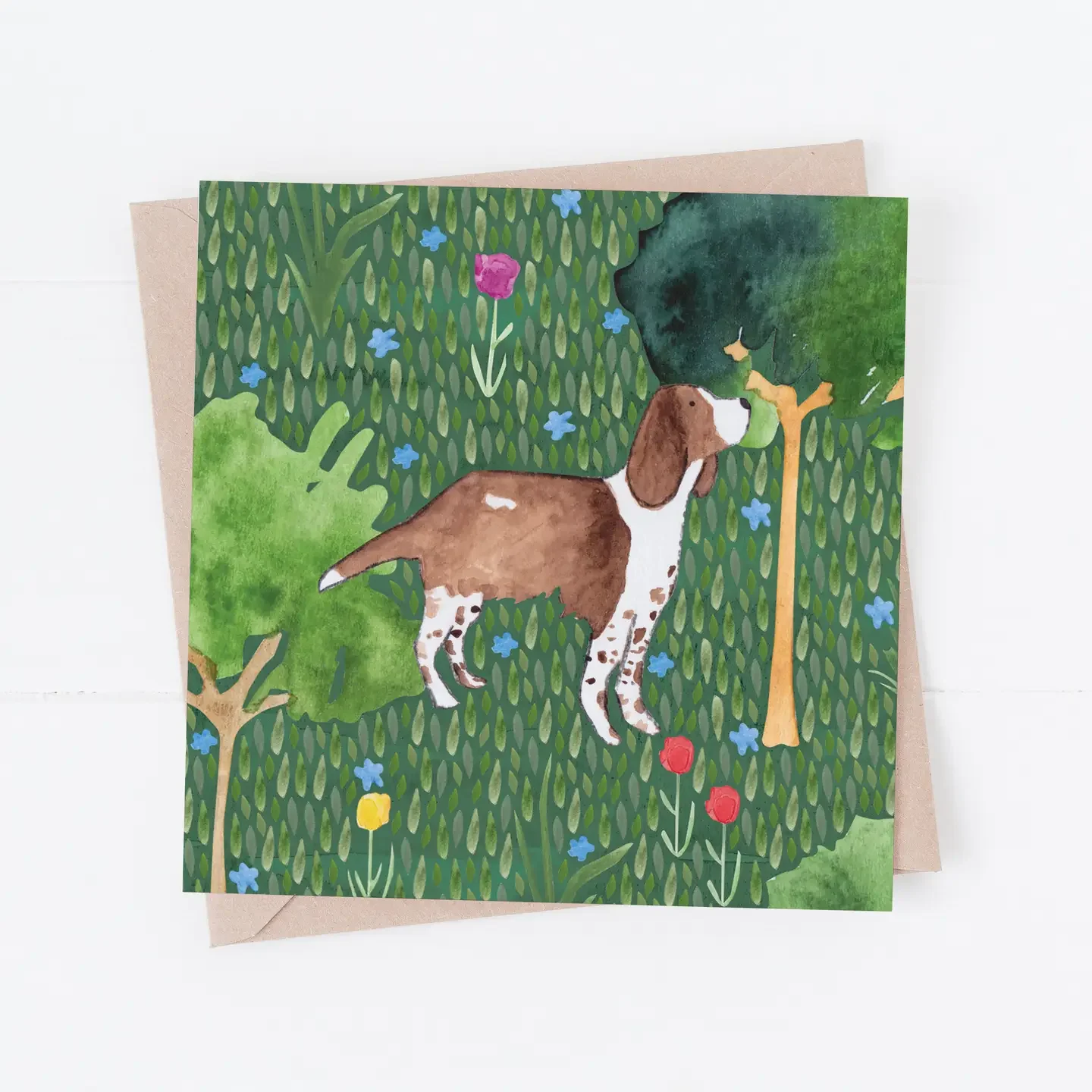 Springer Spaniel Greeting Card