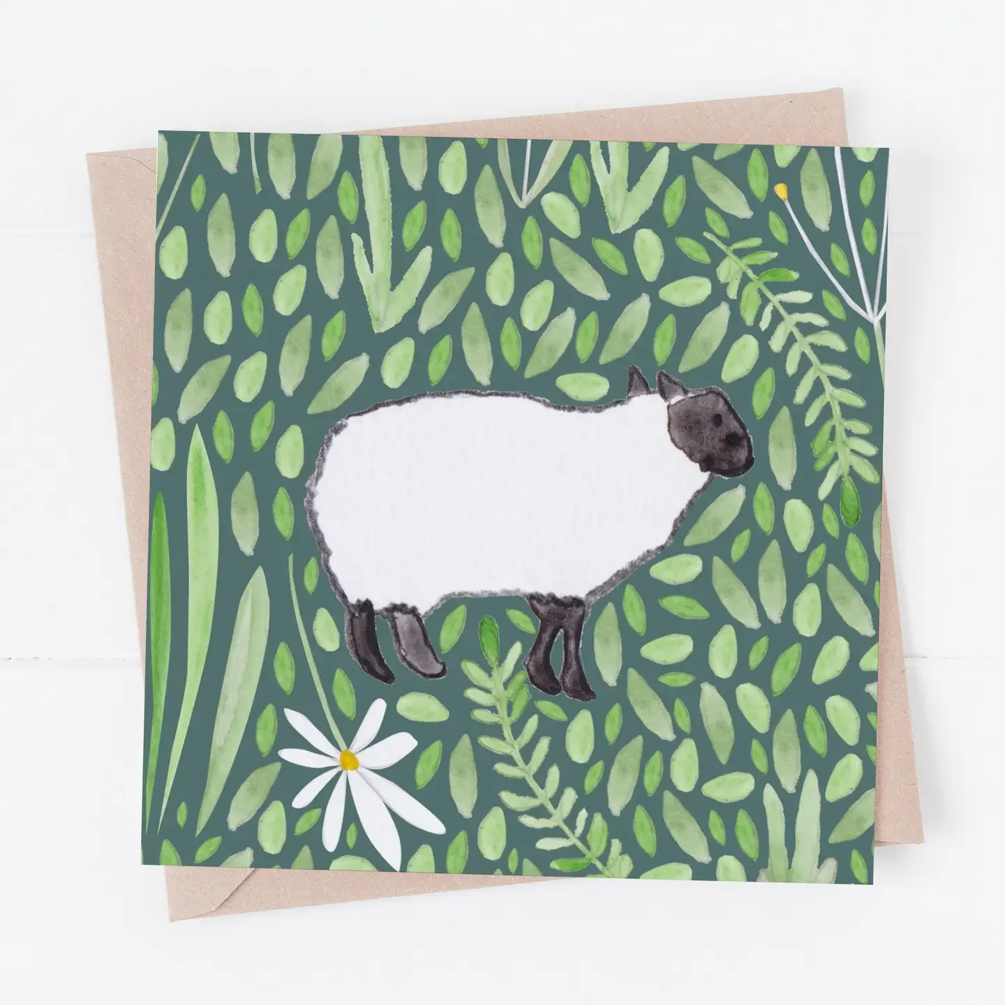 Sheep Greeting Card