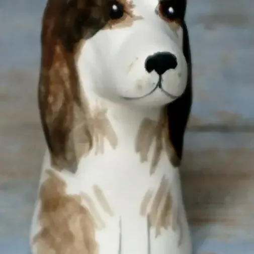 Ceramic Springer Spaniel Candle Snuffer